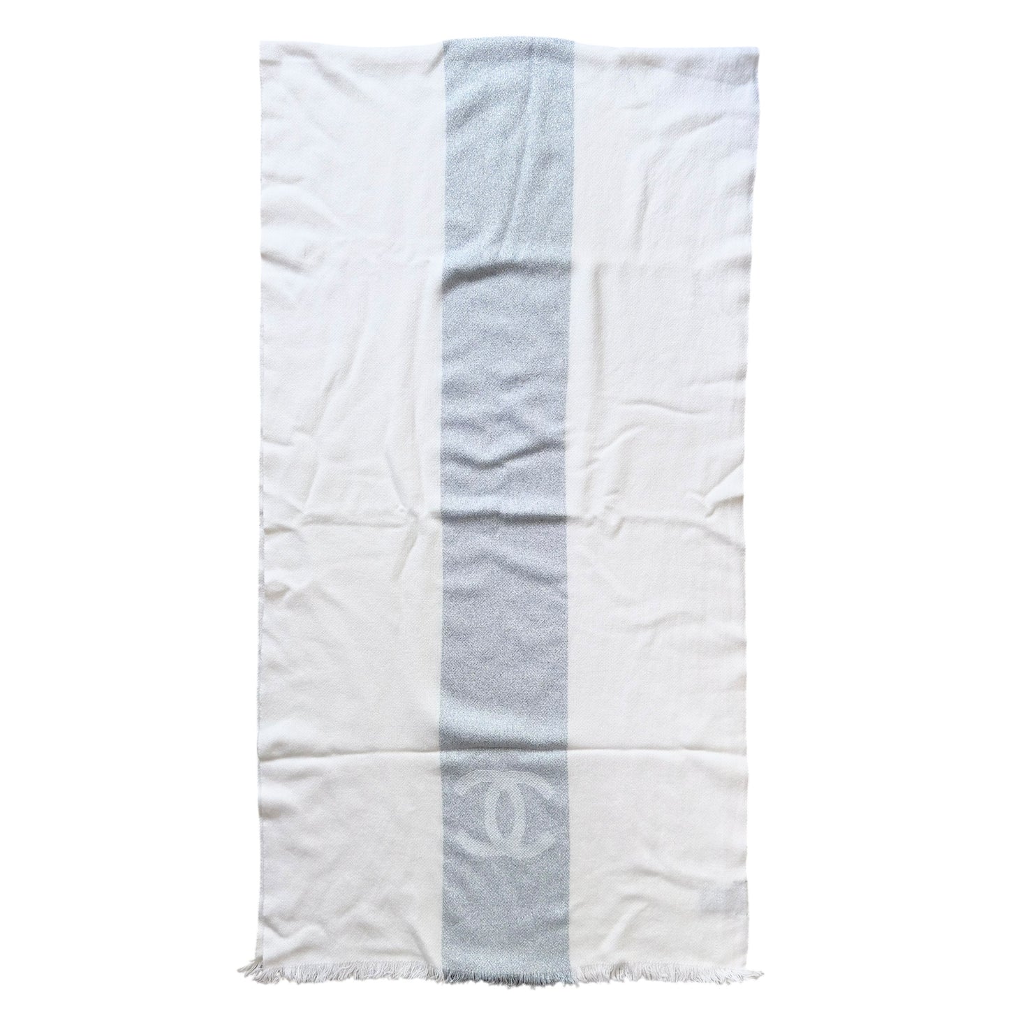 CHANEL CC 羊絨 圍巾