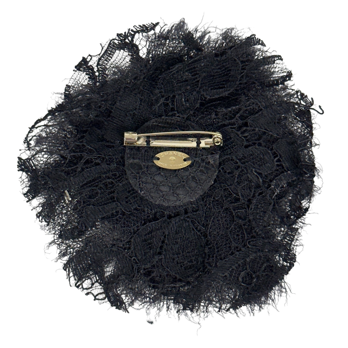 CHANEL 中古 CC 山茶花 胸針