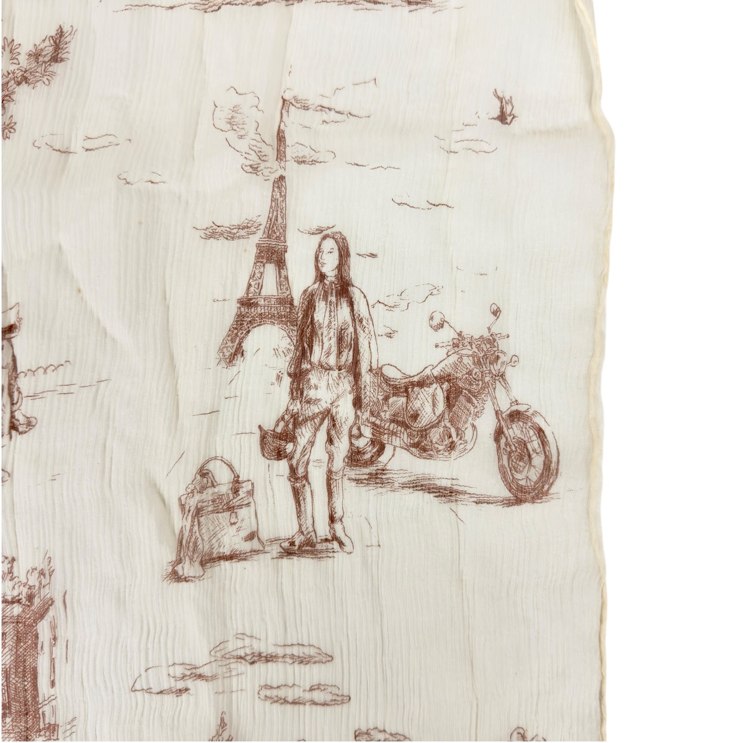 HERMES Toile de Jouy 法國愛馬仕的生活 絲巾