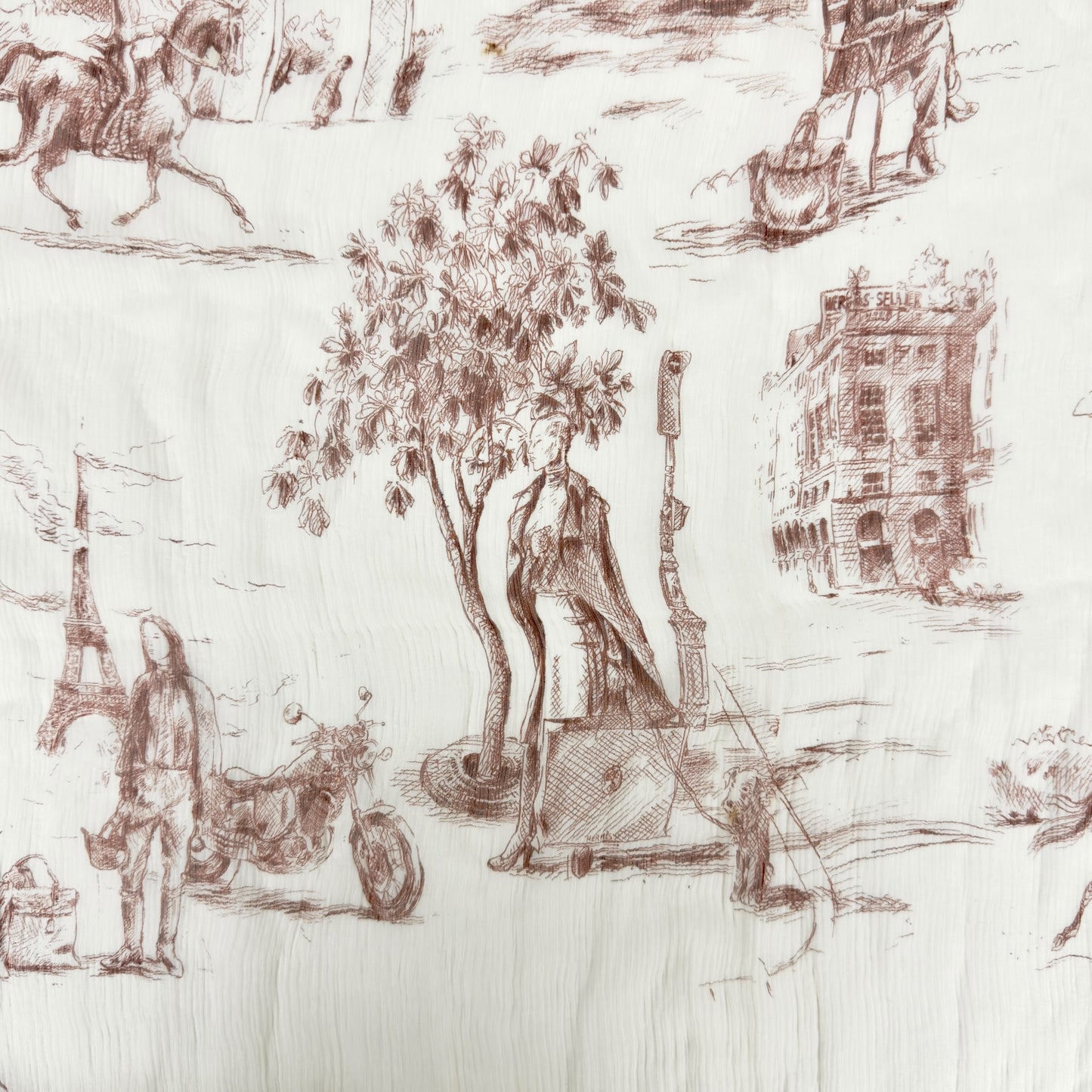 HERMES Toile de Jouy 法國愛馬仕的生活 絲巾