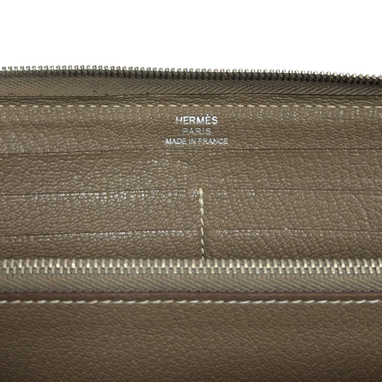 HERMES Evelyne 長銀包 框P刻