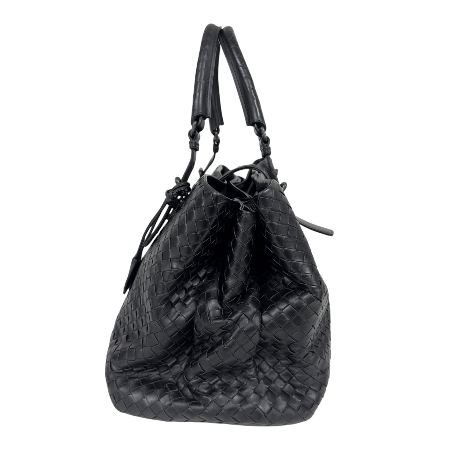BOTTEGA VENETA Roma 織皮 肩背包