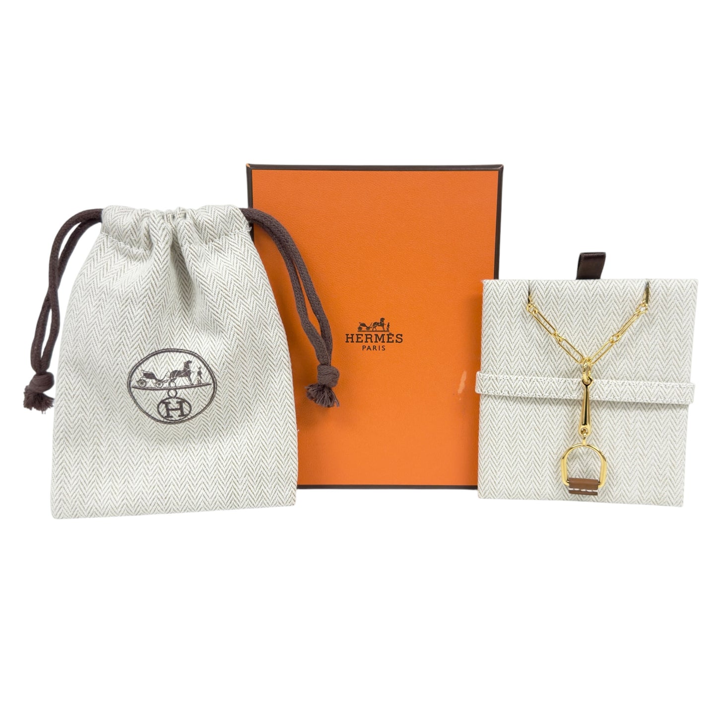HERMES Heritage Equestre 小號 頸鏈