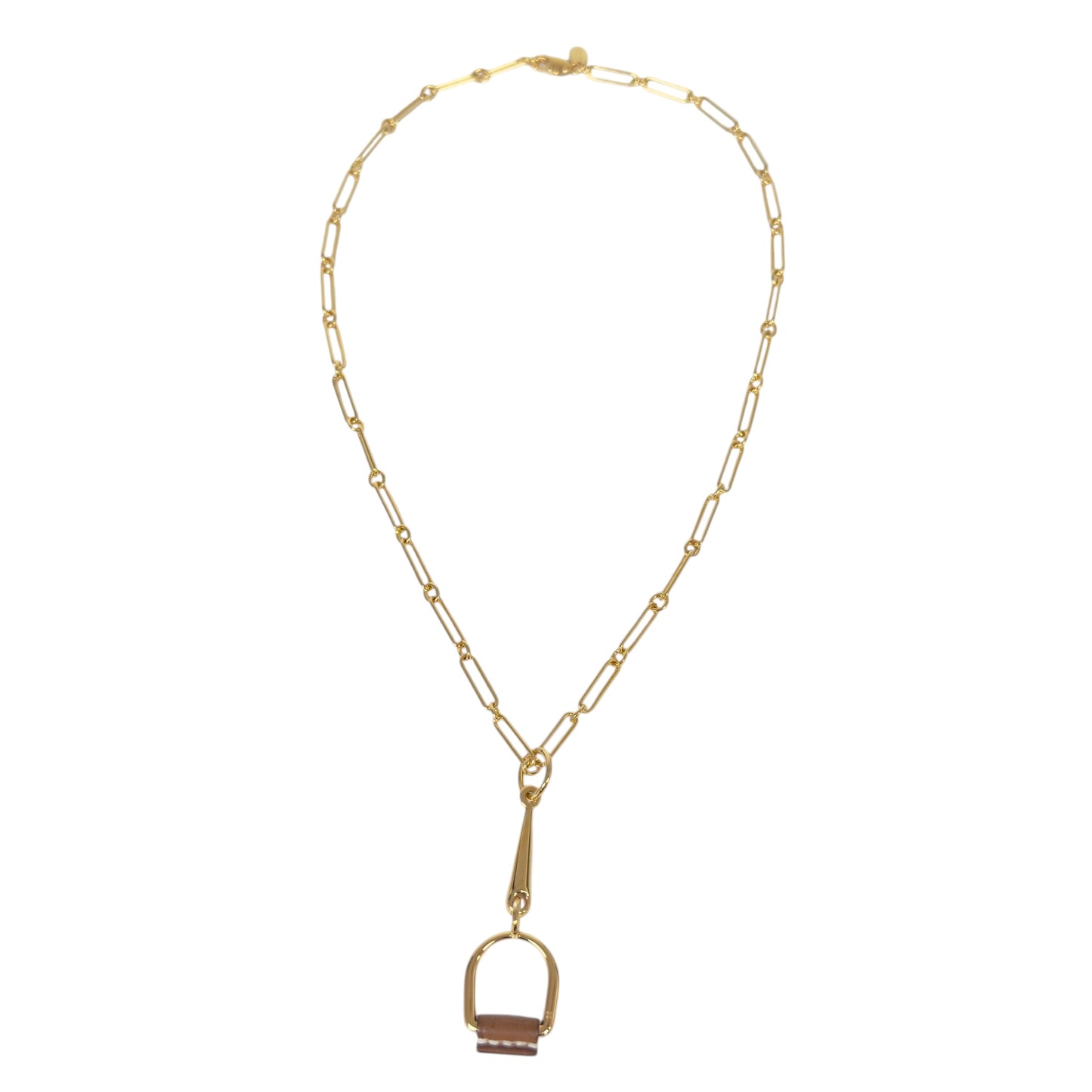 HERMES Heritage Equestre 小號 頸鏈