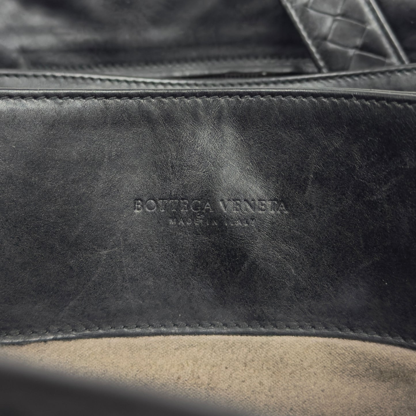 BOTTEGA VENETA Roma 織皮 肩背包