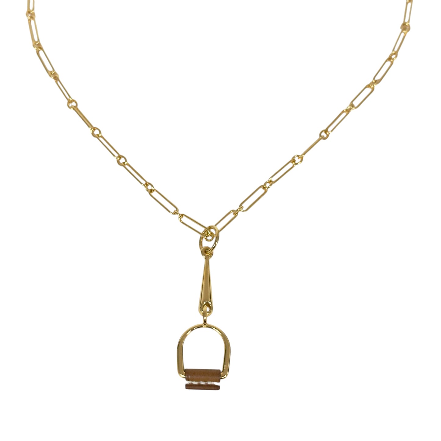 HERMES Heritage Equestre 小號 頸鏈