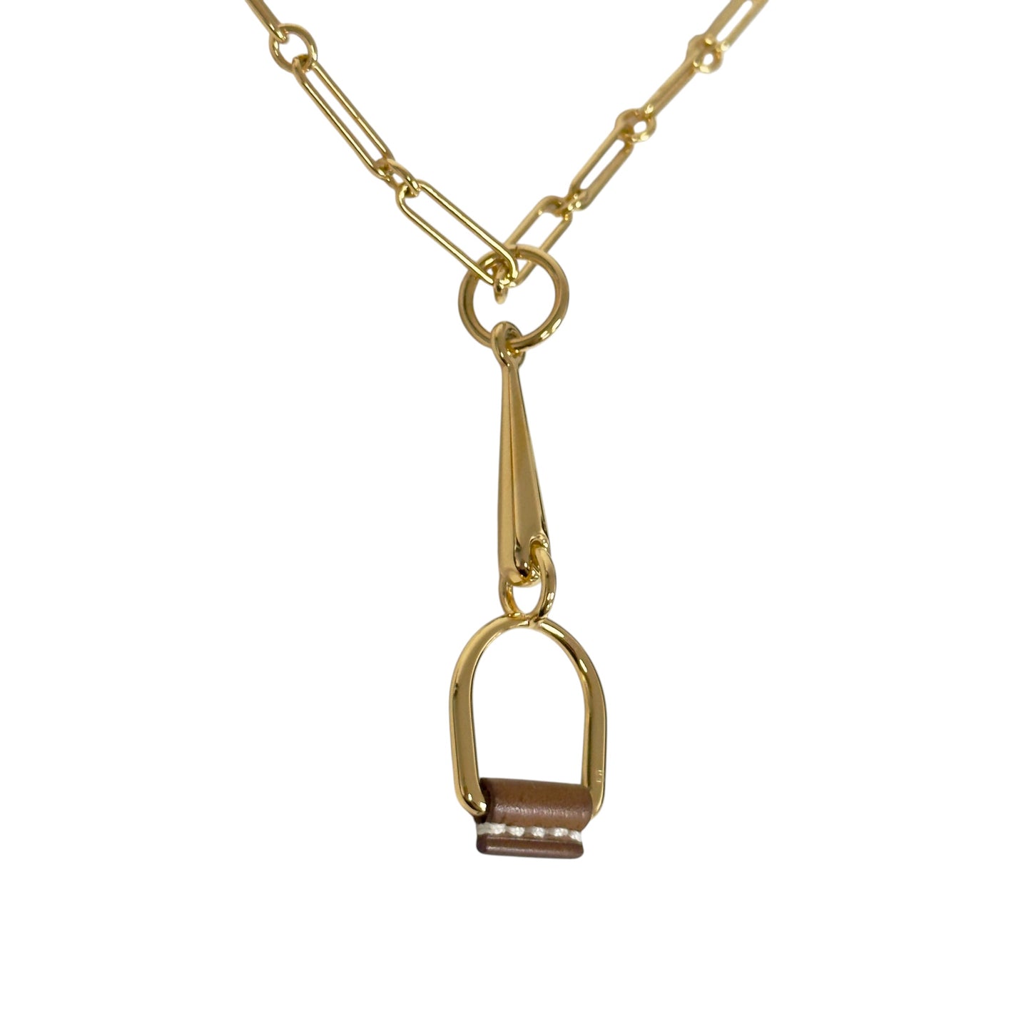 HERMES Heritage Equestre 小號 頸鏈