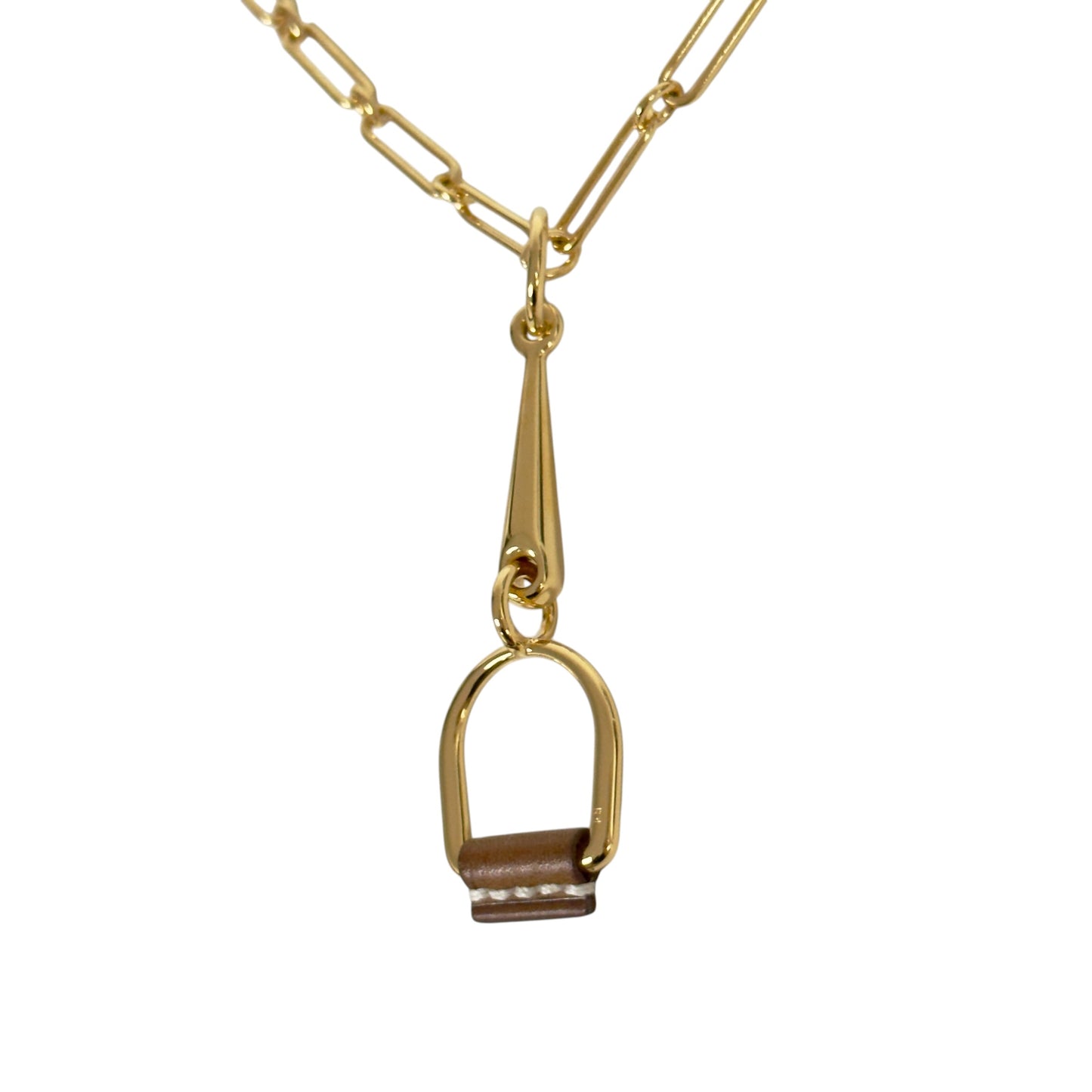HERMES Heritage Equestre 小號 頸鏈