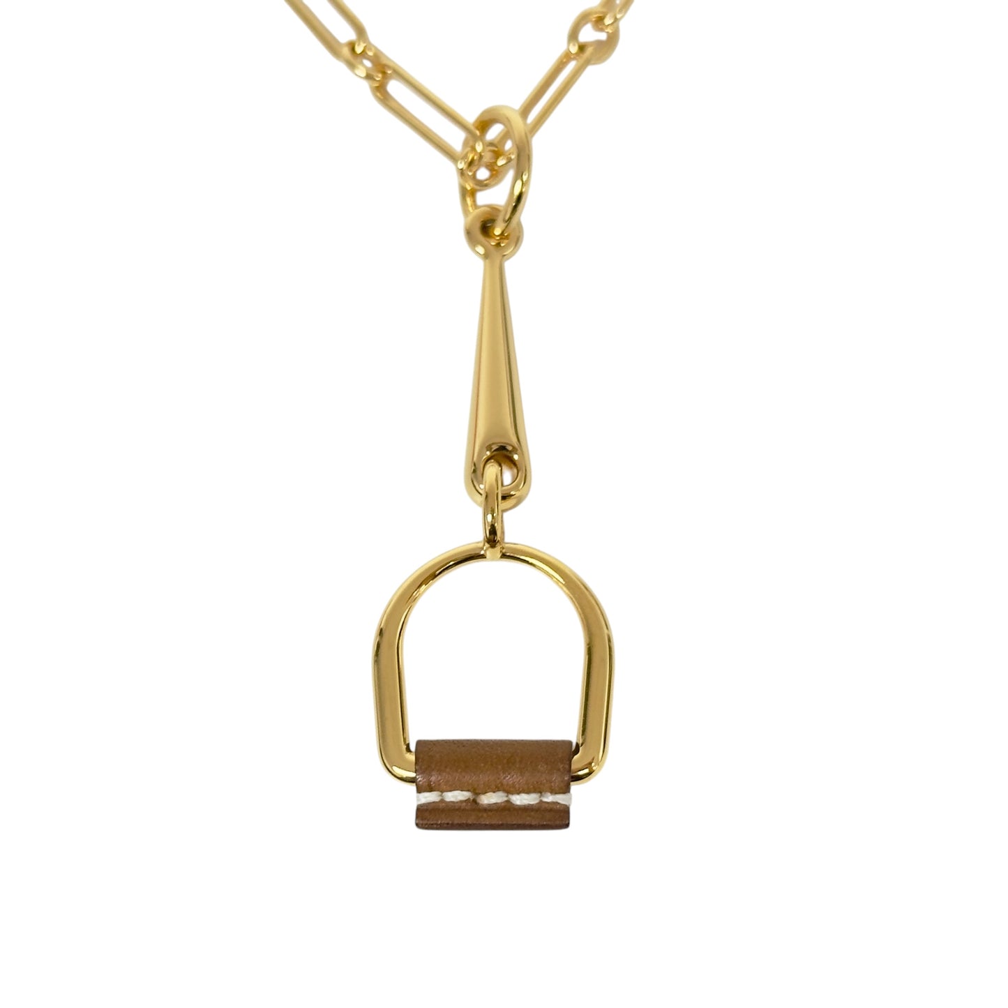 HERMES Heritage Equestre 小號 頸鏈