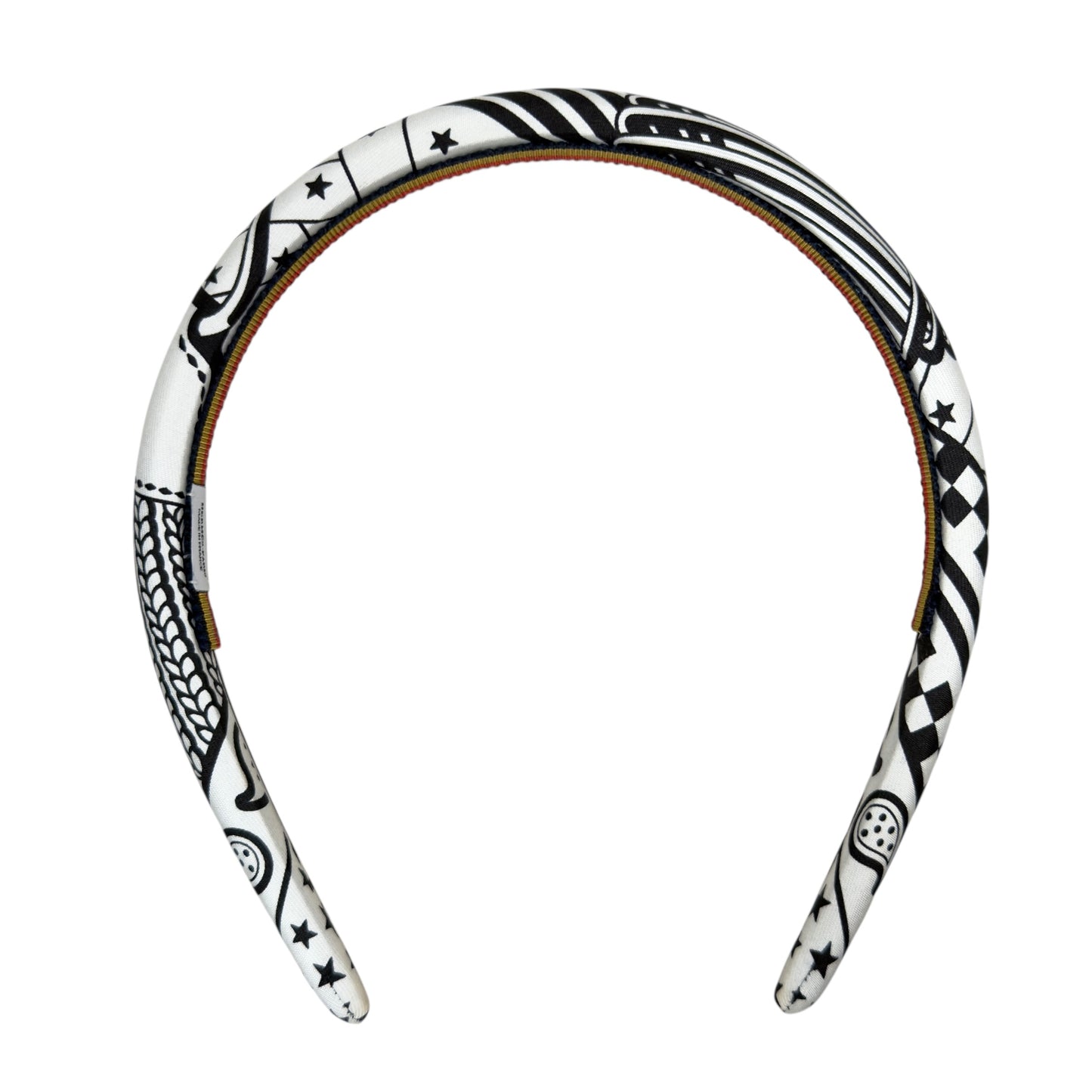 HERMES "Sangles en Zigzag Bandana" Elsa 髮篐