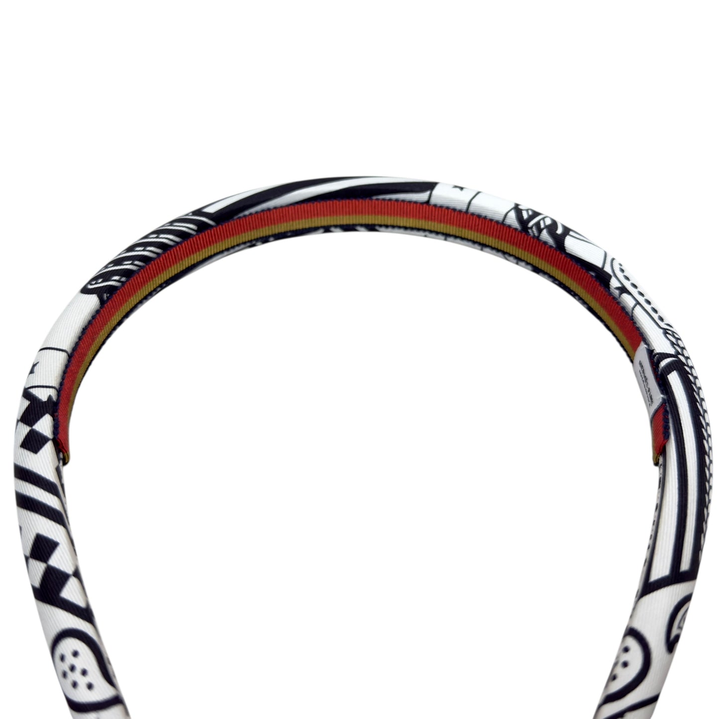 HERMES "Sangles en Zigzag Bandana" Elsa 髮篐