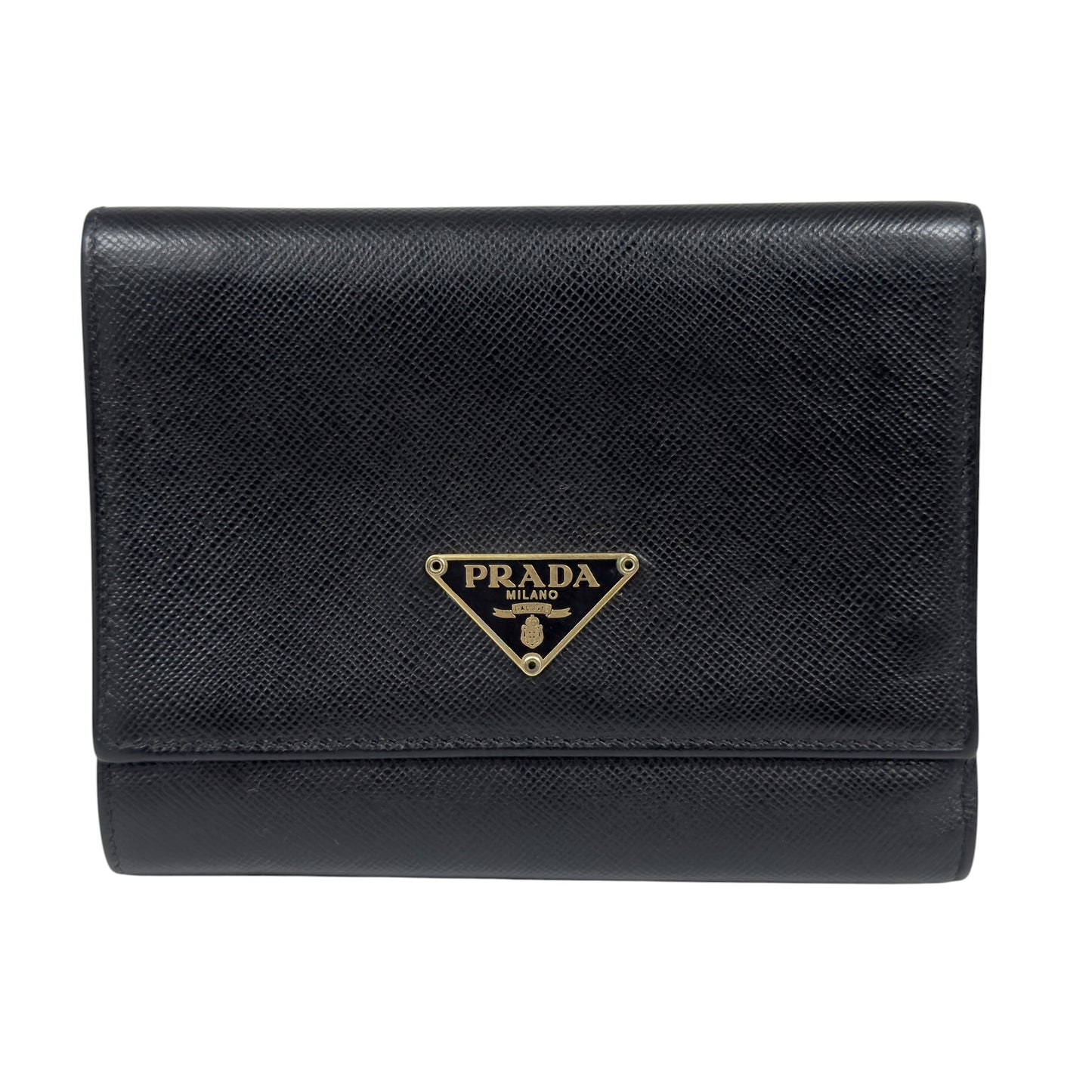 PRADA 三角標 銀包