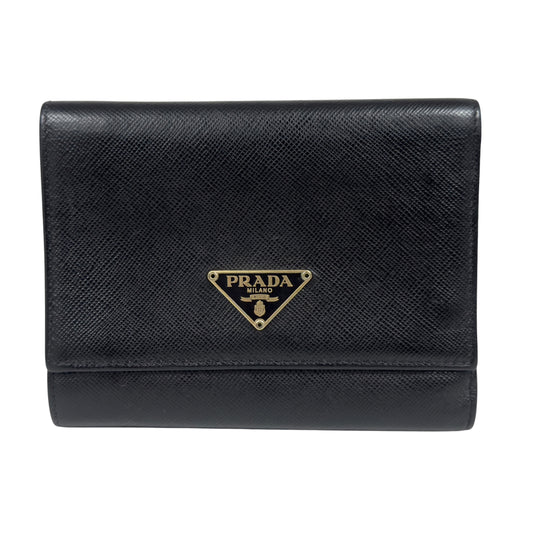 PRADA 三角標 銀包
