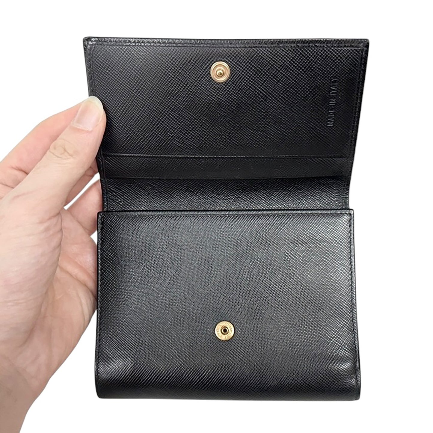 PRADA 三角標 銀包