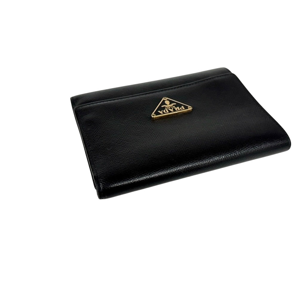 PRADA 三角標 銀包