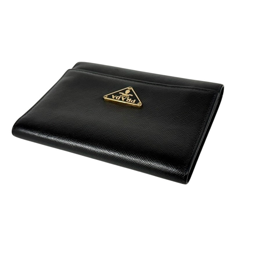 PRADA 三角標 銀包