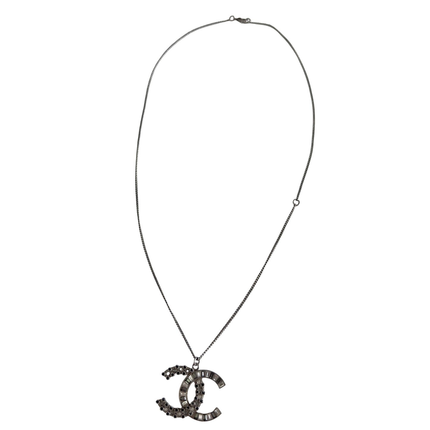 CHANEL CC 水鑽 頸鏈