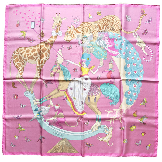 HERMES Hermes Story scarf 90 絲巾