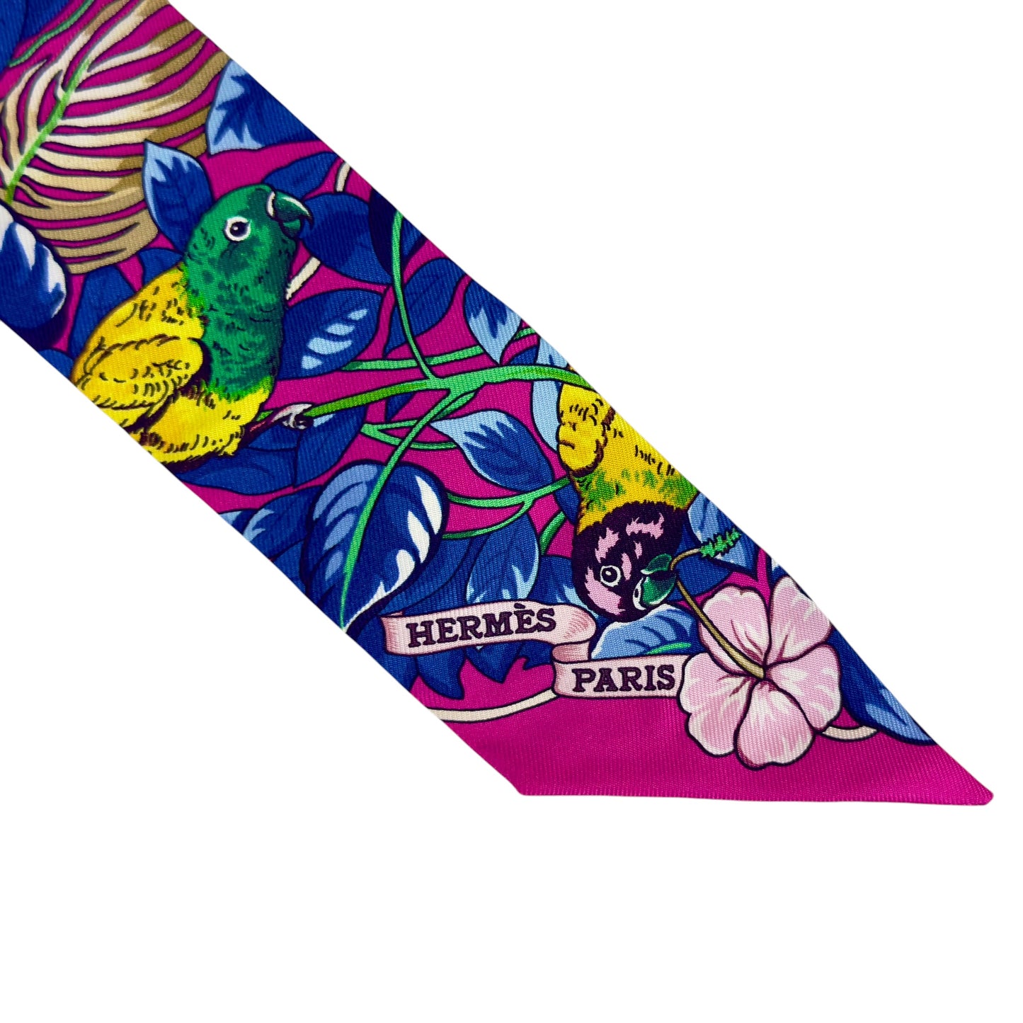 Hermes Jungle Love Twilly 愛心💗 幼絲巾