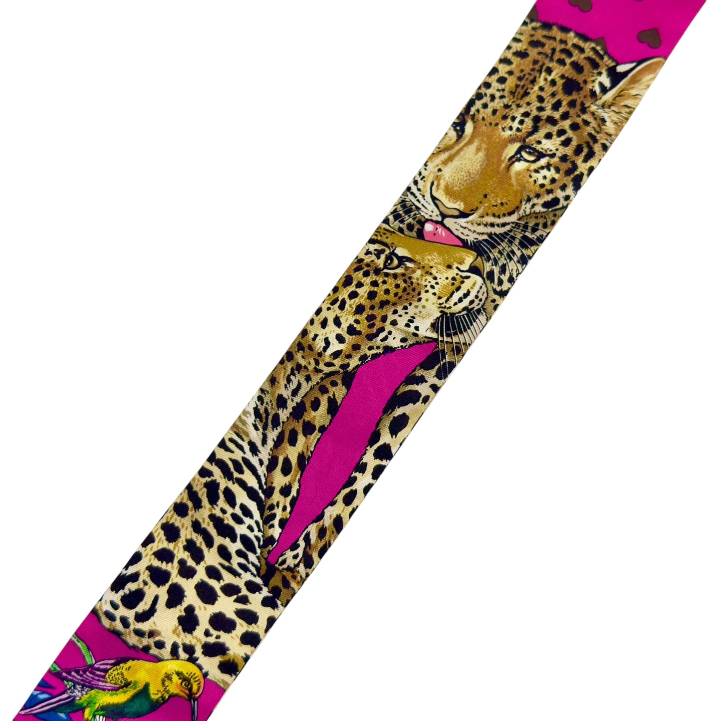 Hermes Jungle Love Twilly 愛心💗 幼絲巾