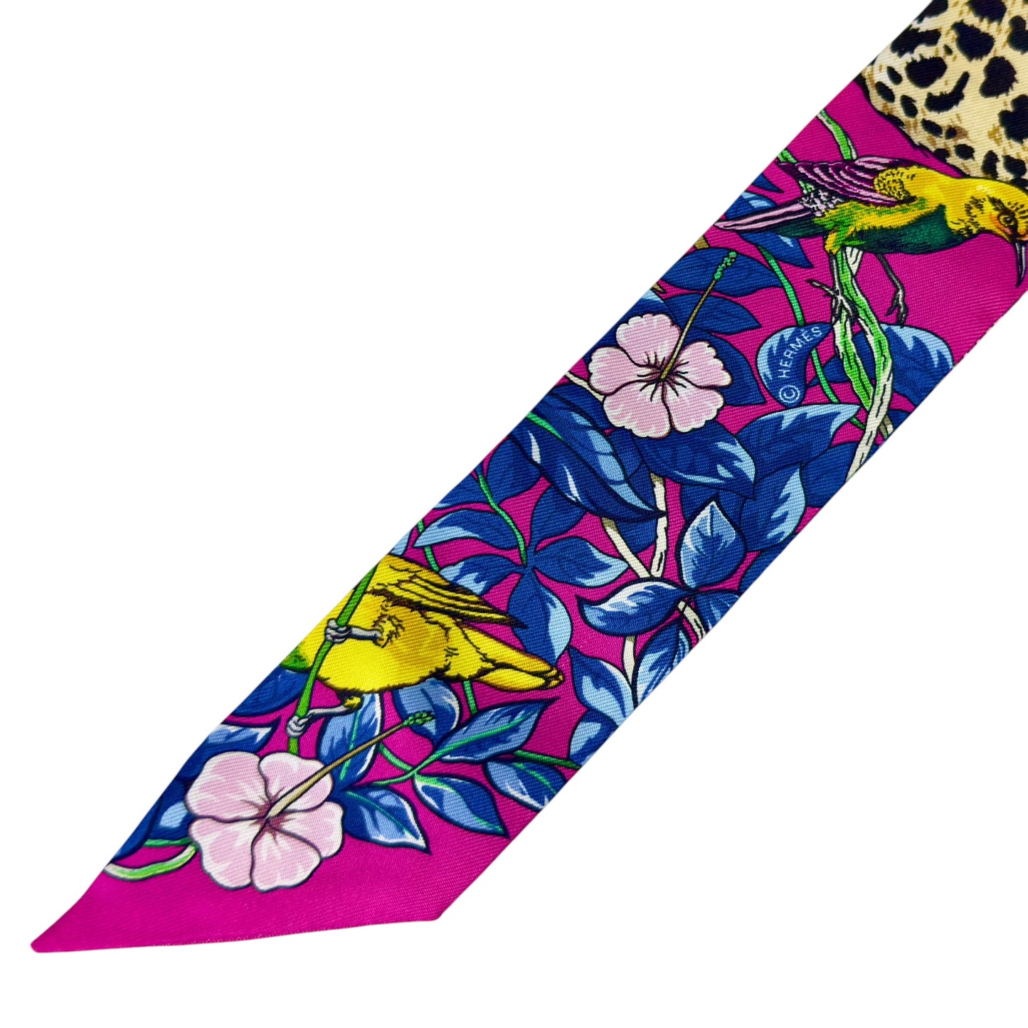 Hermes Jungle Love Twilly 愛心💗 幼絲巾