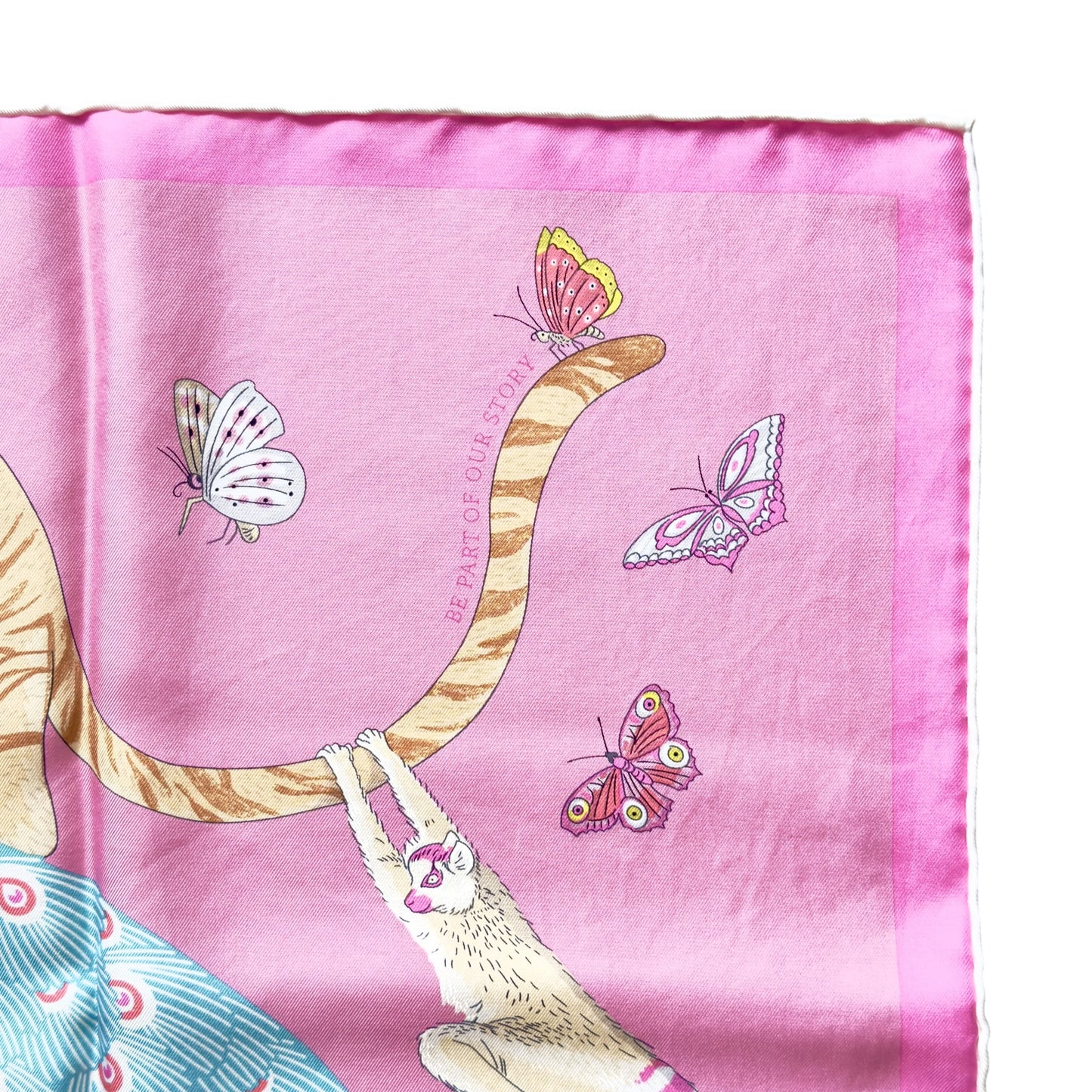 HERMES Hermes Story scarf 90 絲巾