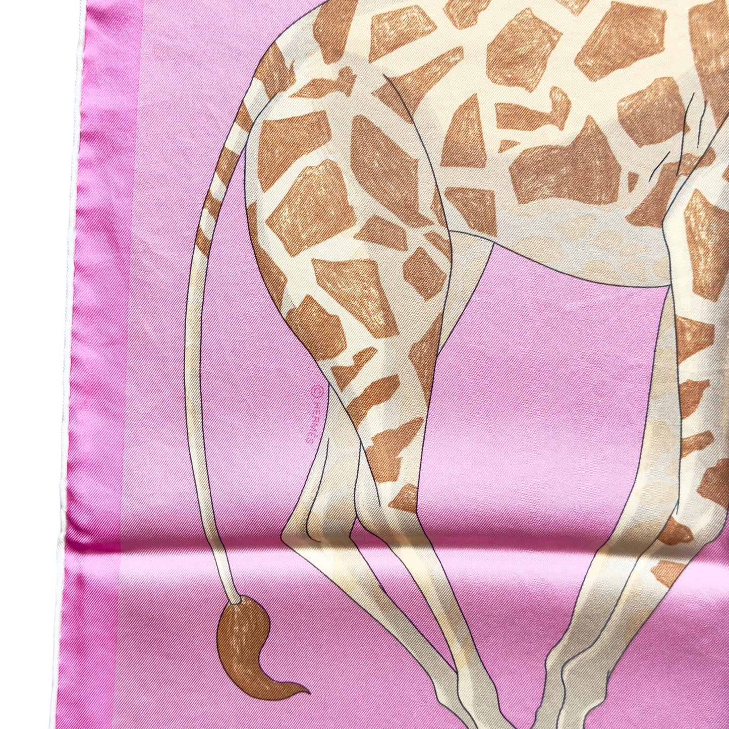 HERMES Hermes Story scarf 90 絲巾