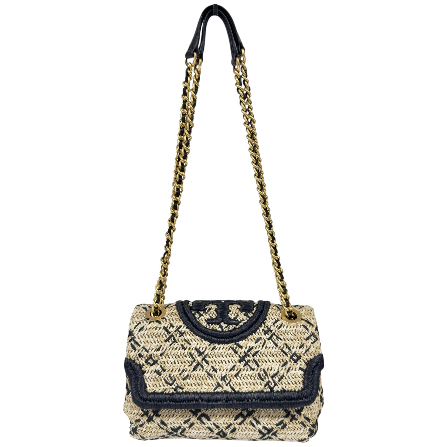 TORY BURCH 草編 鏈條包
