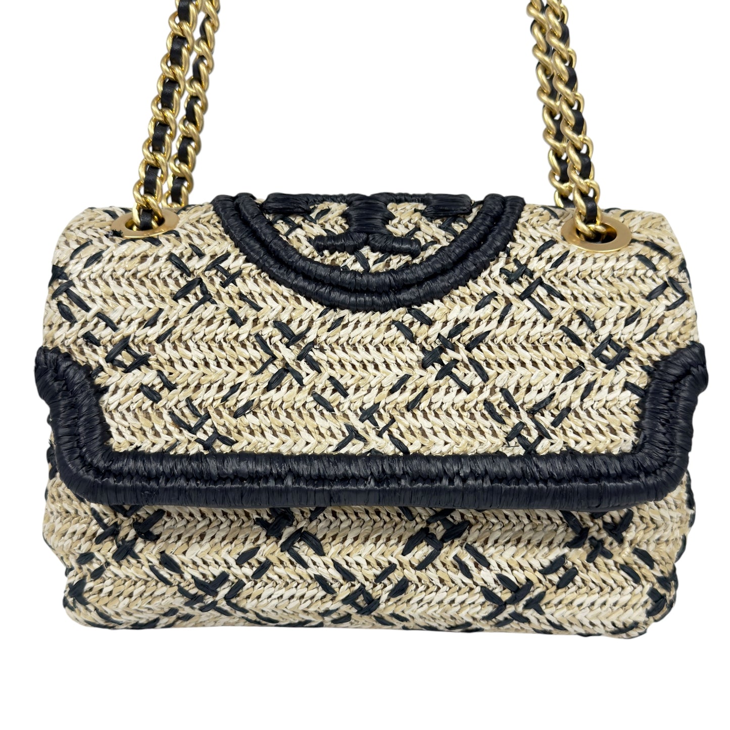 TORY BURCH 草編 鏈條包