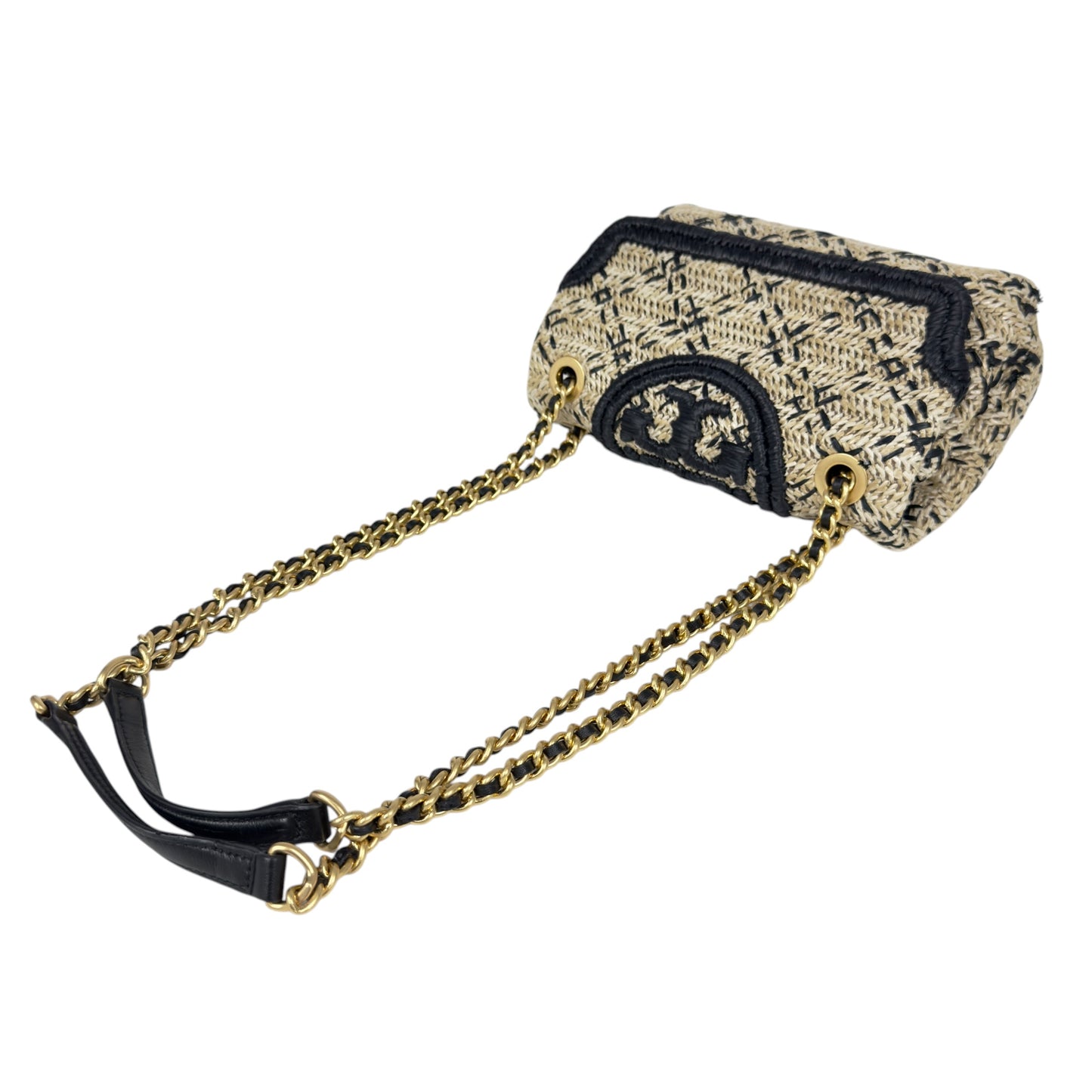 TORY BURCH 草編 鏈條包