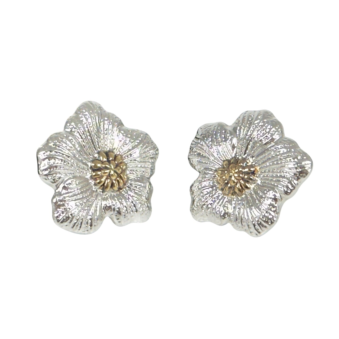 BUCCELLATI *入手困難* Blossom 純銀 梔子花 耳環