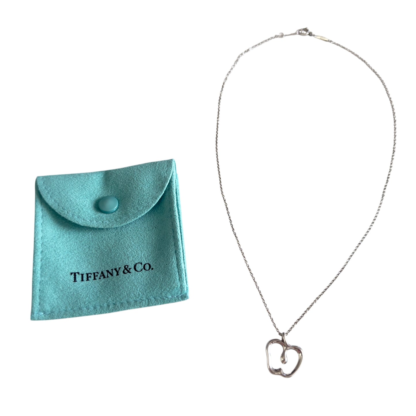 TIFFANY & CO. 純銀 蘋果 頸鏈