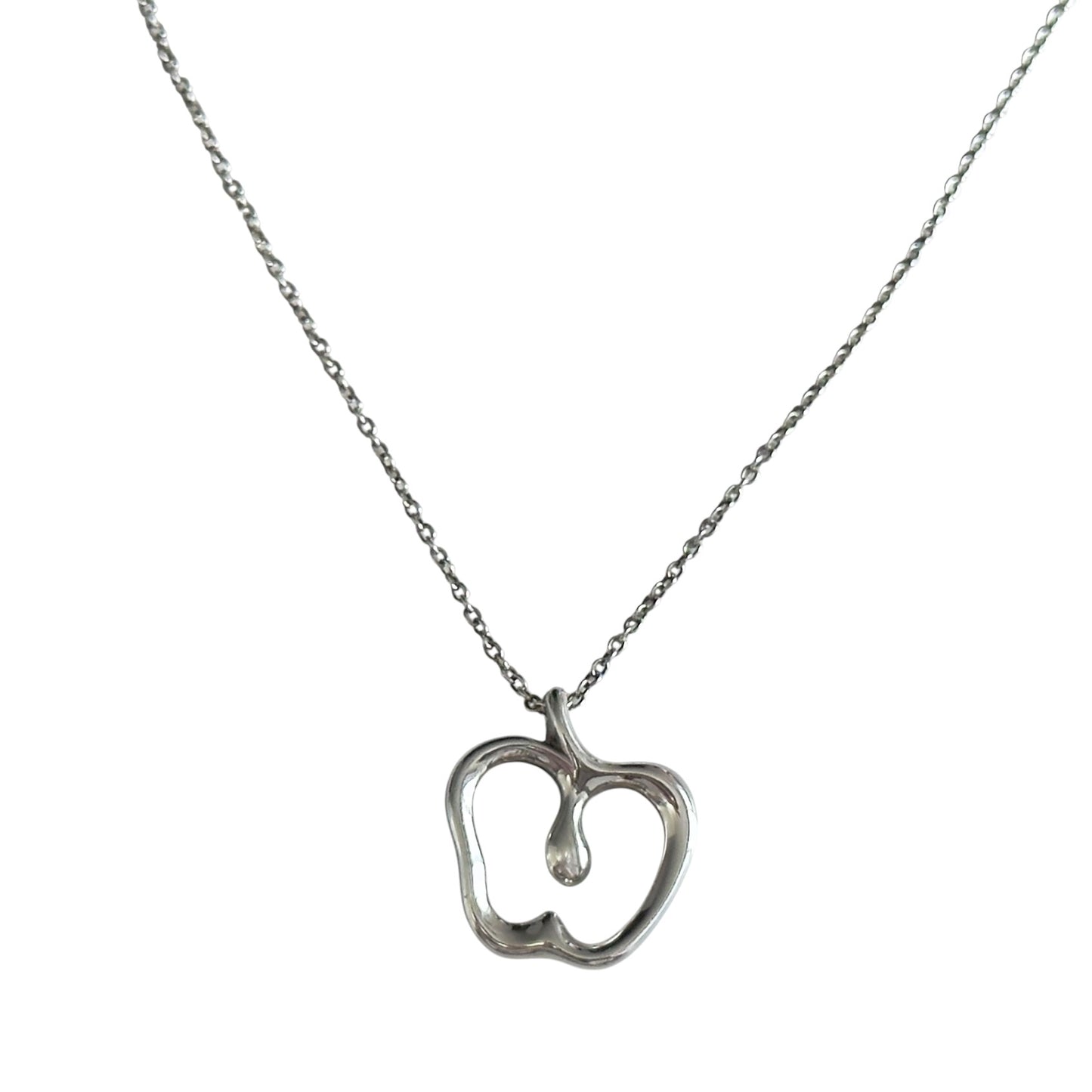 TIFFANY & CO. 純銀 蘋果 頸鏈