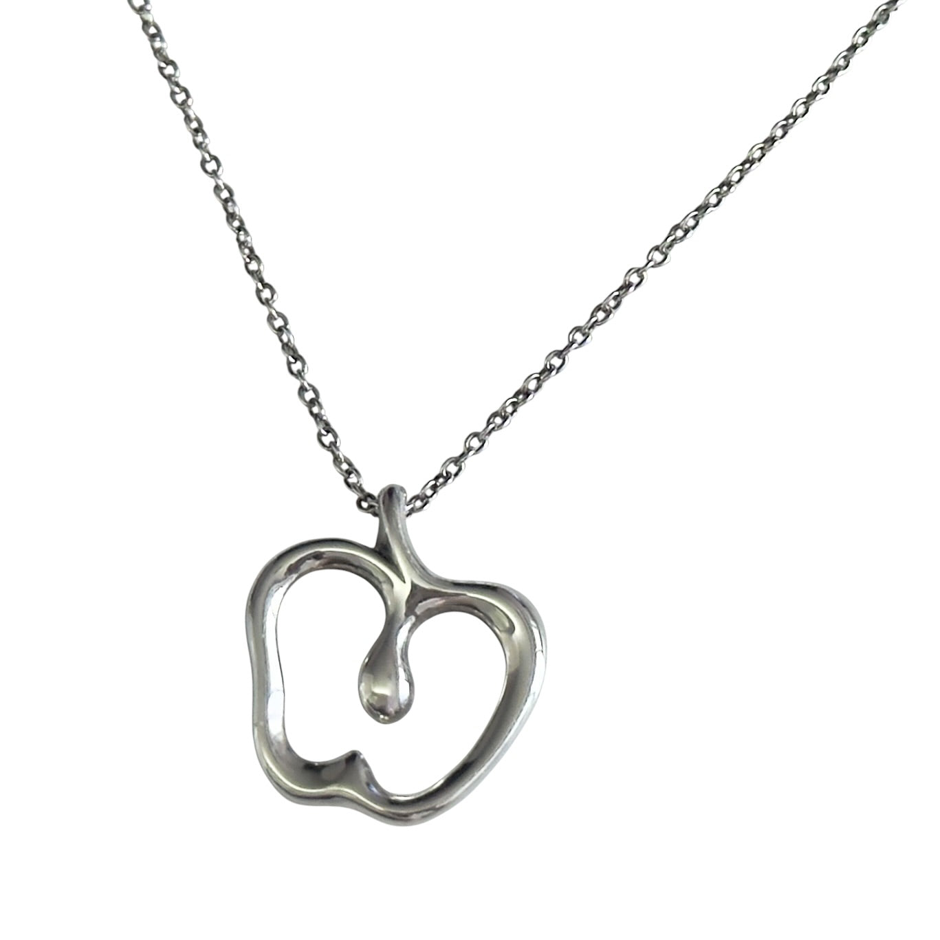 TIFFANY & CO. 純銀 蘋果 頸鏈