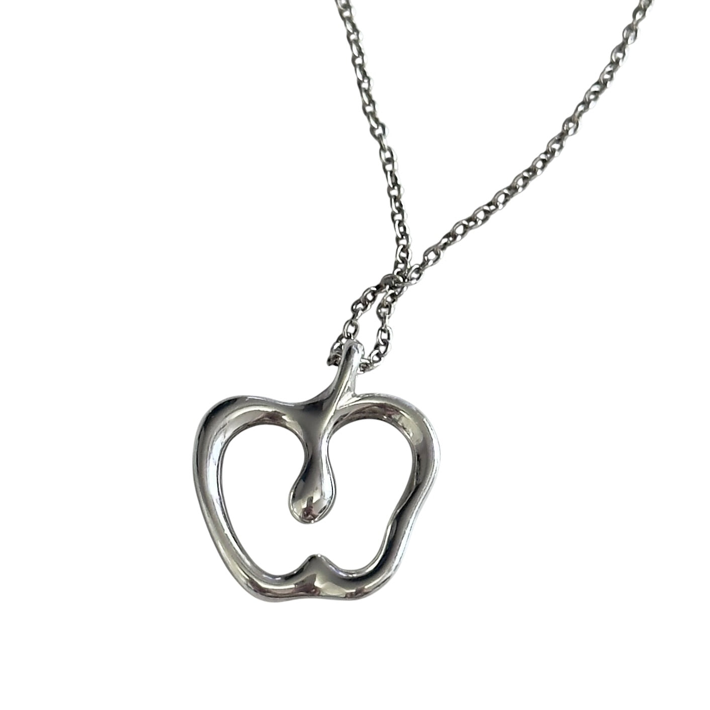 TIFFANY & CO. 純銀 蘋果 頸鏈