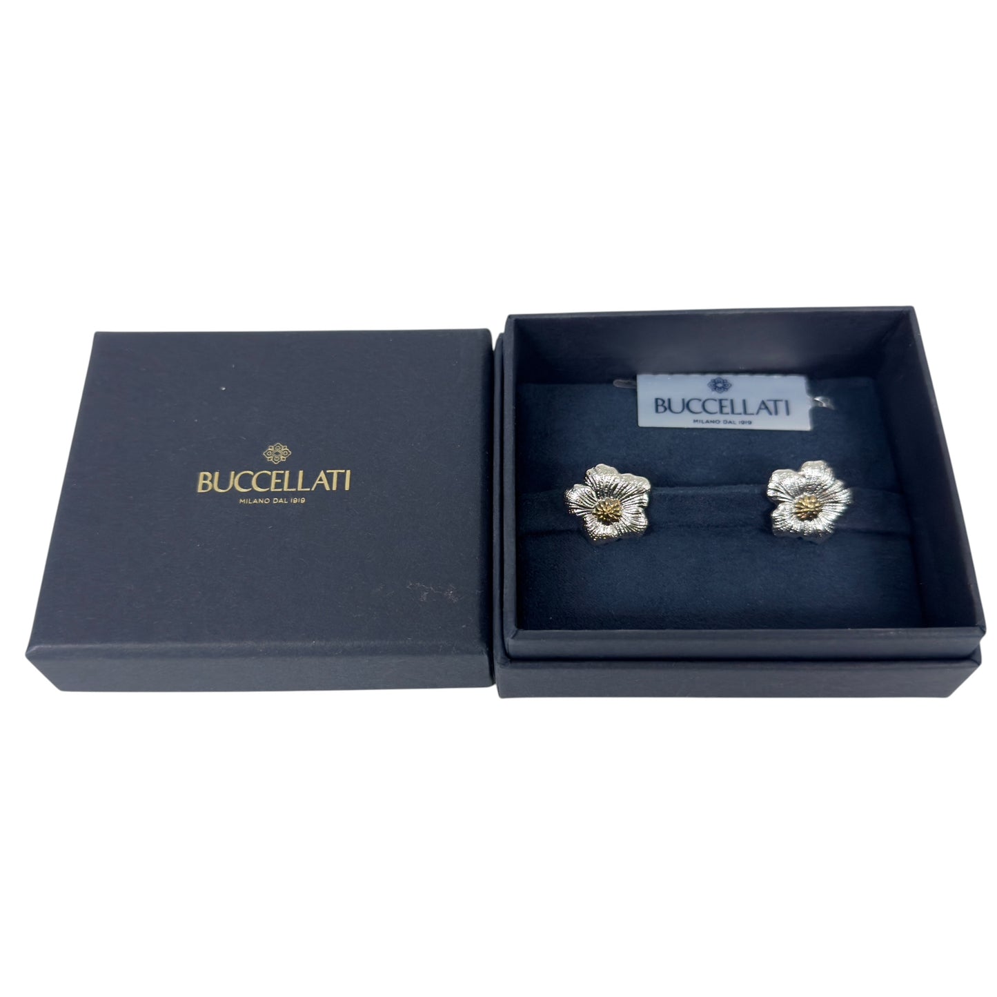 BUCCELLATI *入手困難* Blossom 純銀 梔子花 耳環