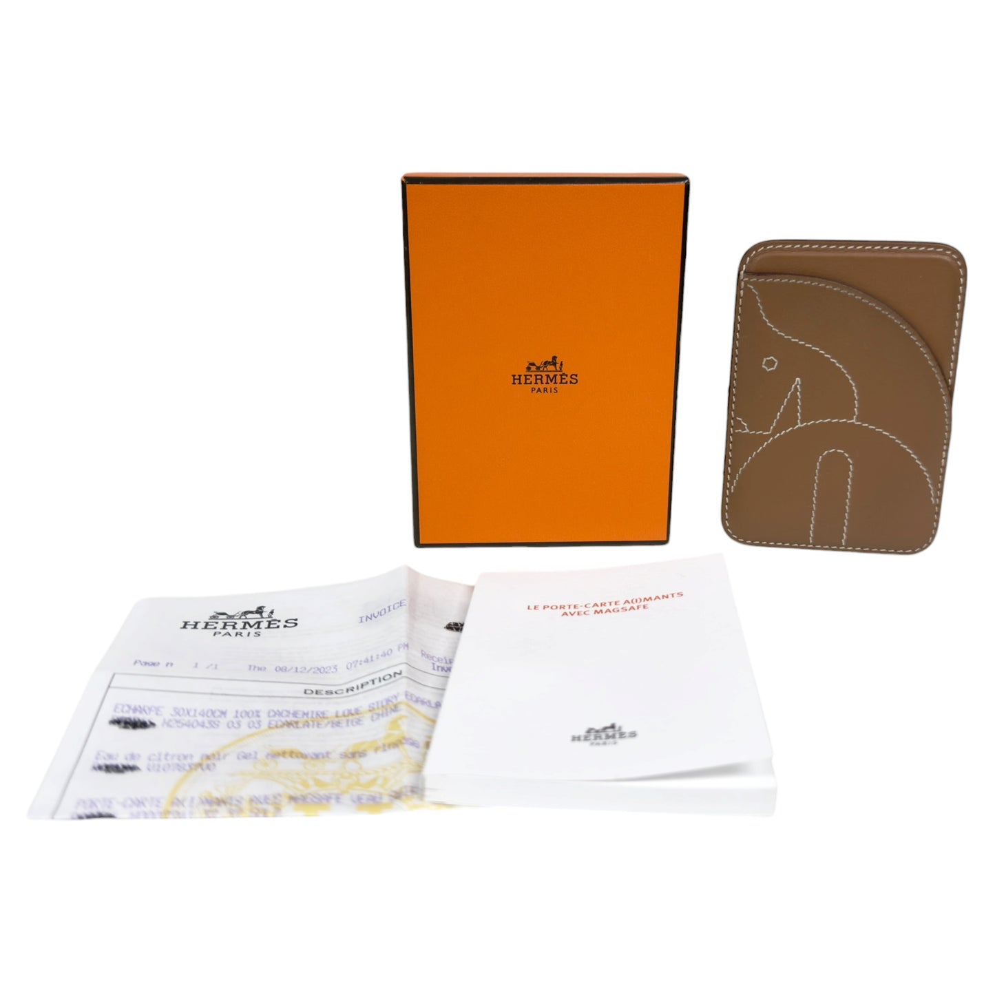 HERMES "Horse" MagSafe 磁吸 卡包 B刻