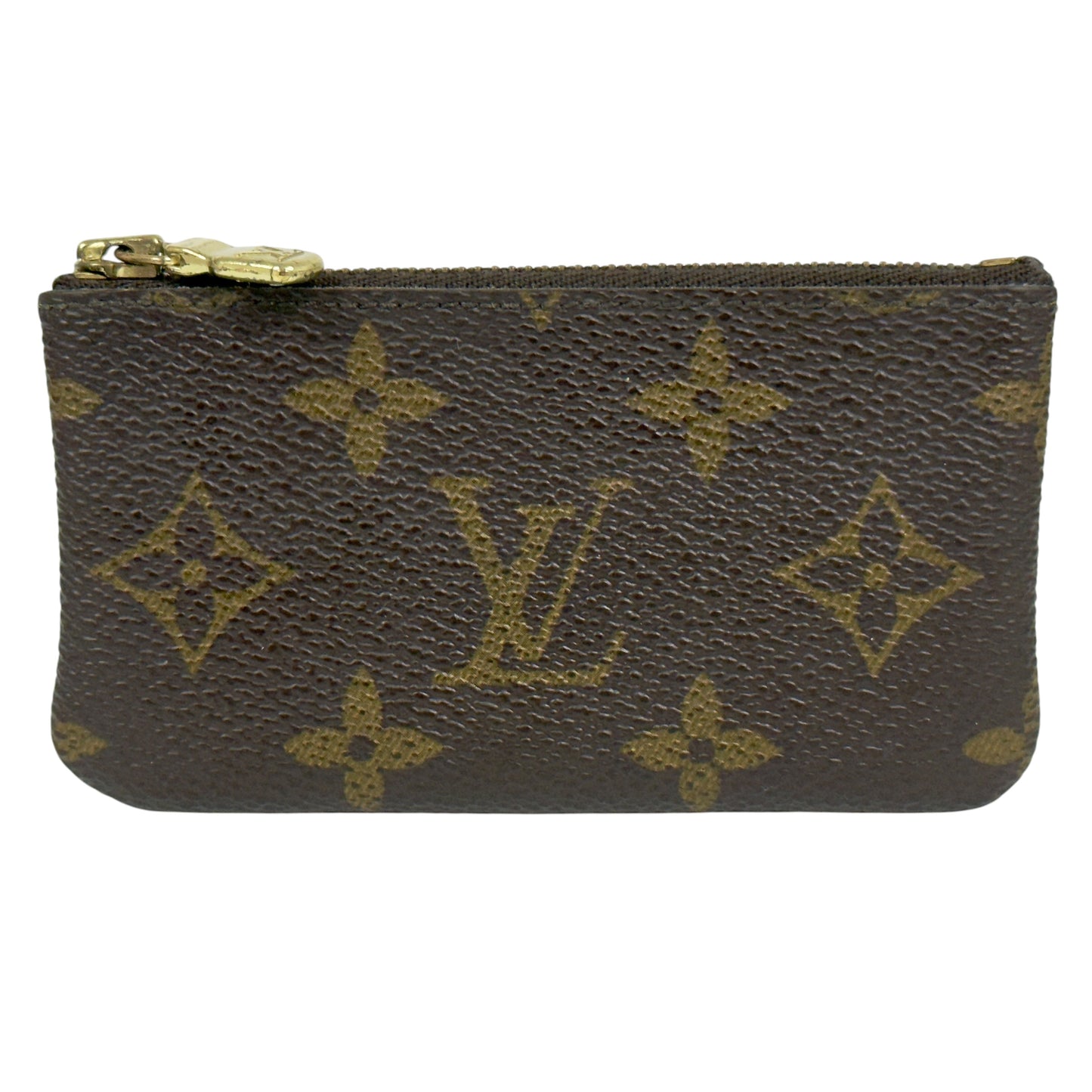 LOUIS VUITTON 老花 拉鏈鑰匙扣卡包
