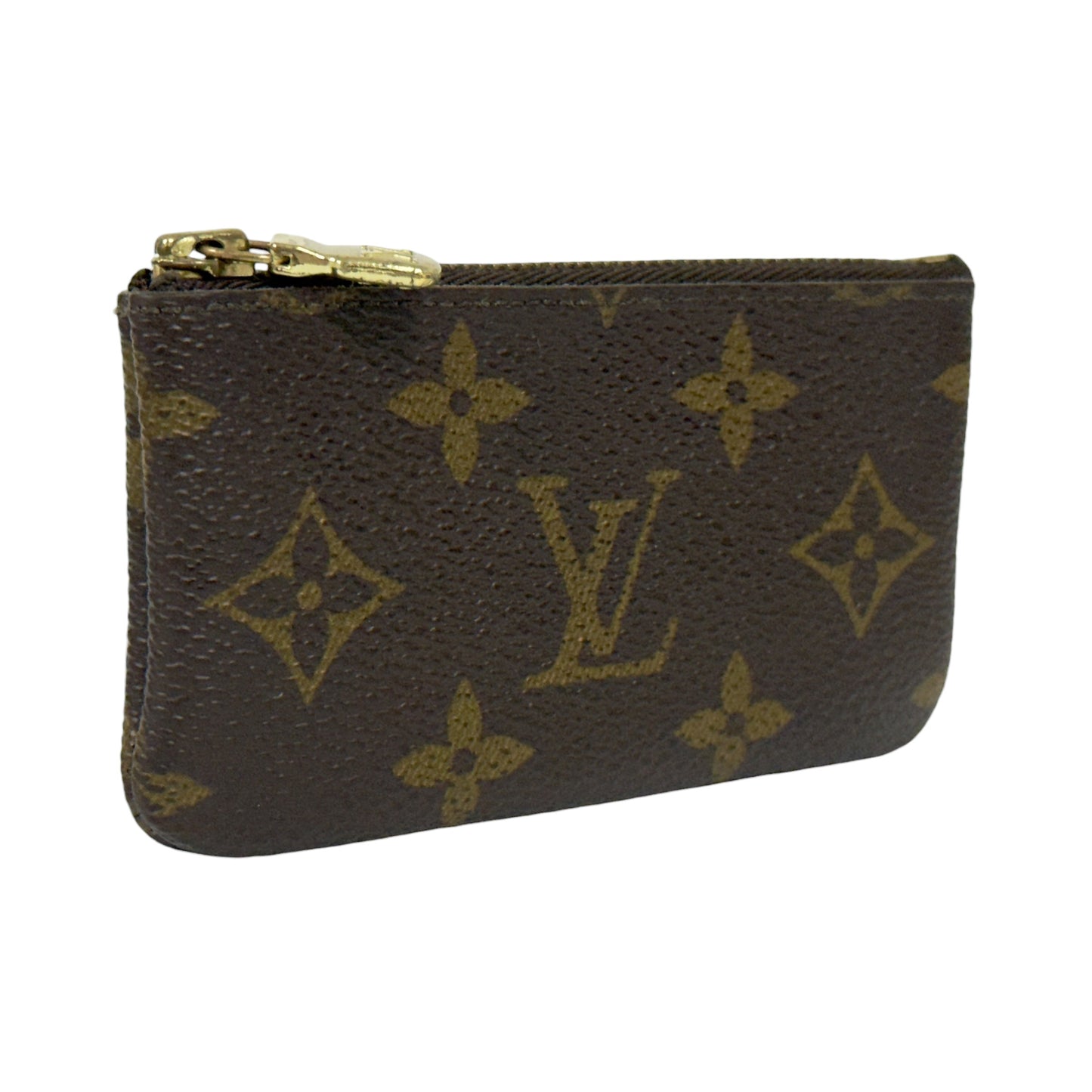 LOUIS VUITTON 老花 拉鏈鑰匙扣卡包