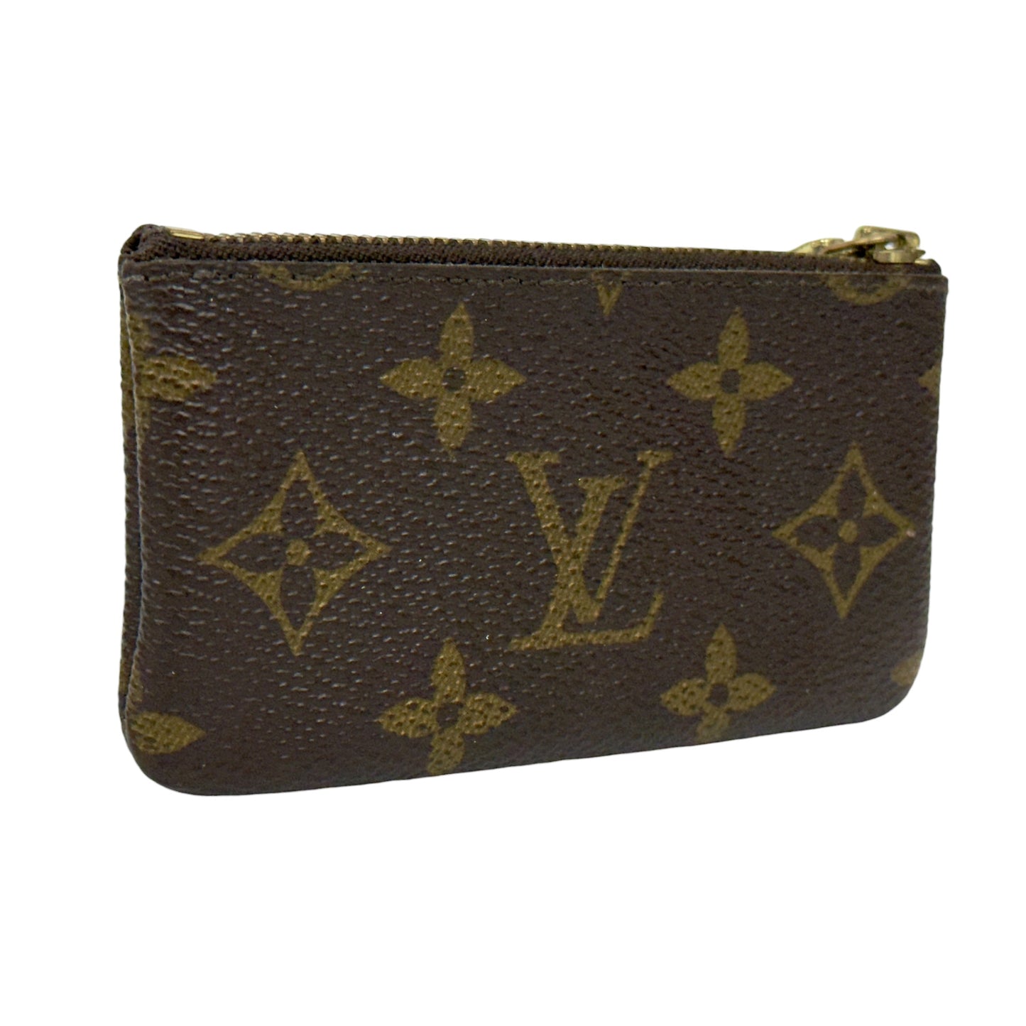 LOUIS VUITTON 老花 拉鏈鑰匙扣卡包