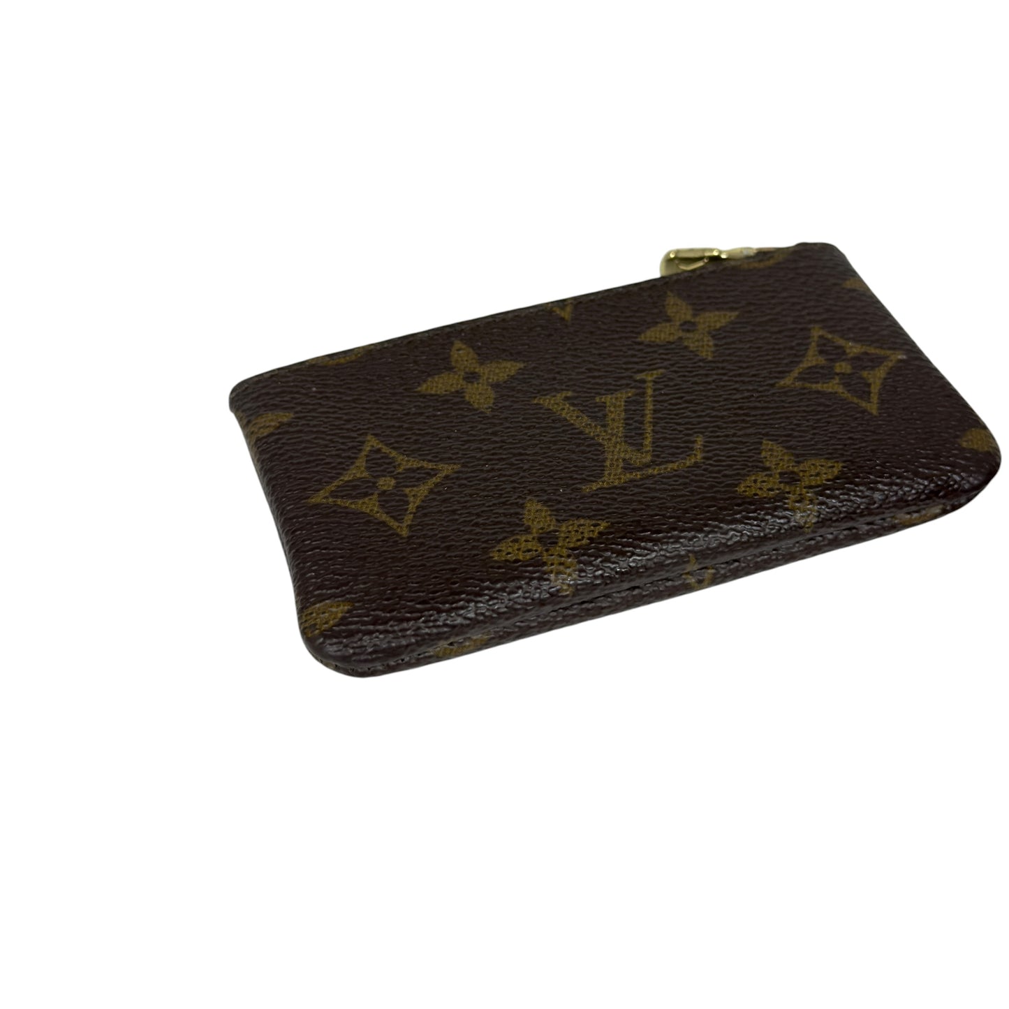LOUIS VUITTON 老花 拉鏈鑰匙扣卡包