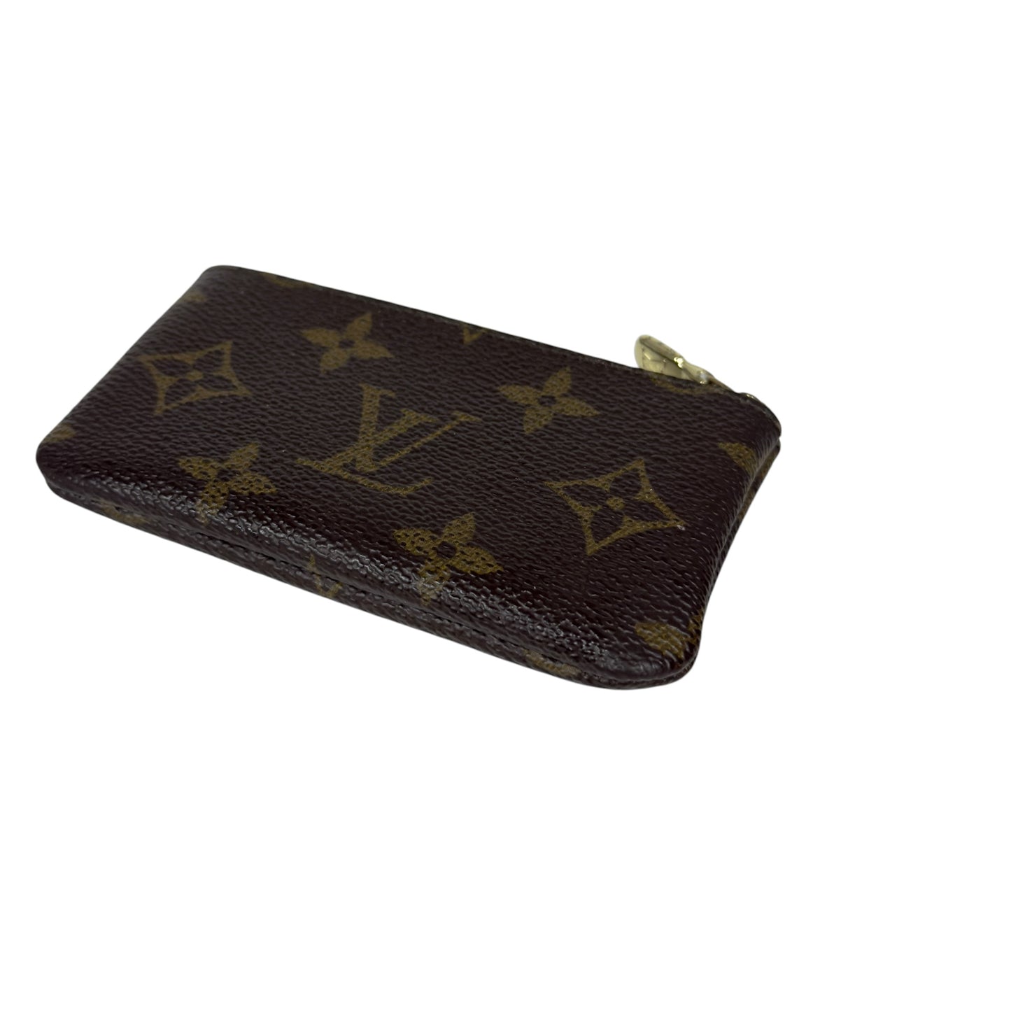 LOUIS VUITTON 老花 拉鏈鑰匙扣卡包