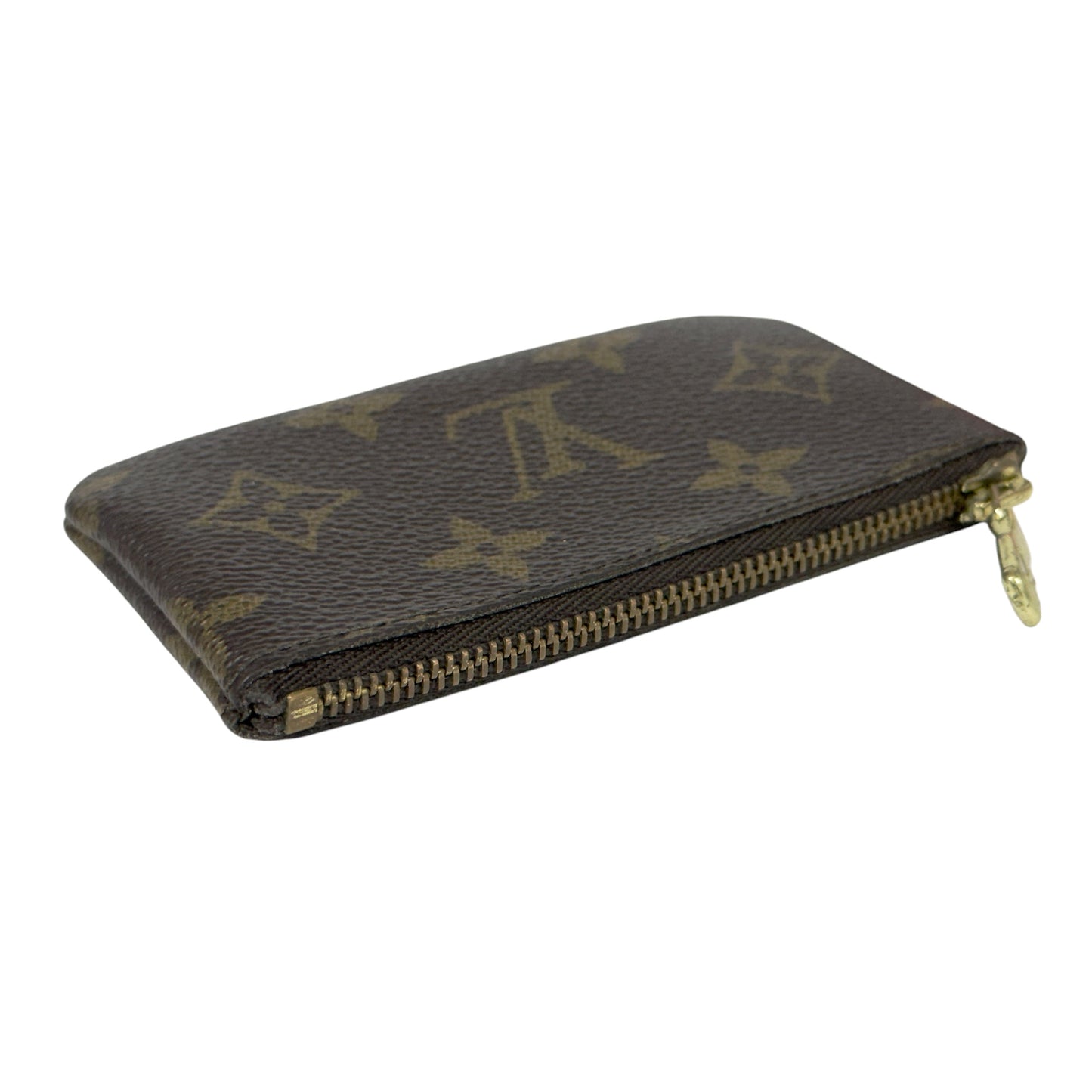 LOUIS VUITTON 老花 拉鏈鑰匙扣卡包