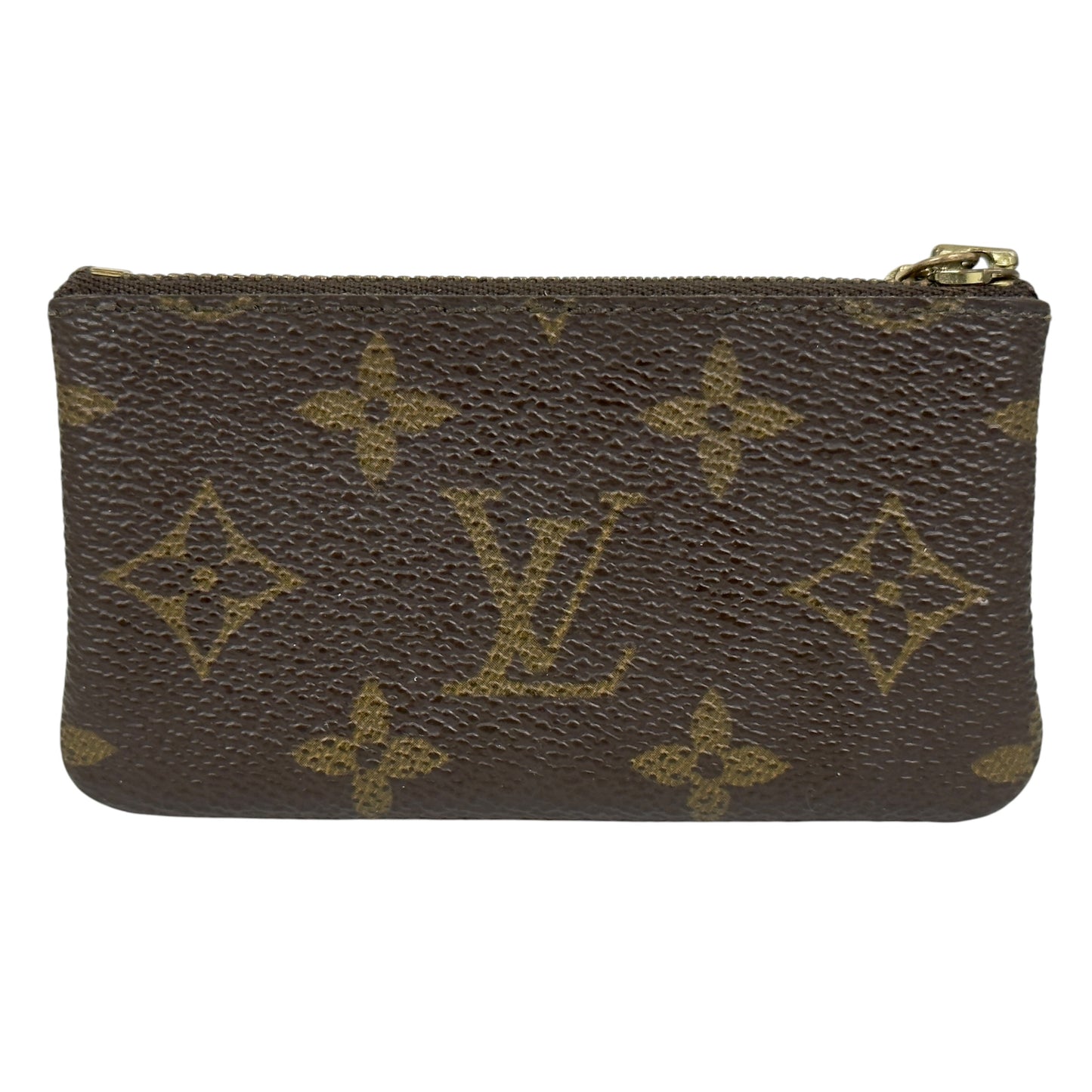 LOUIS VUITTON 老花 拉鏈鑰匙扣卡包