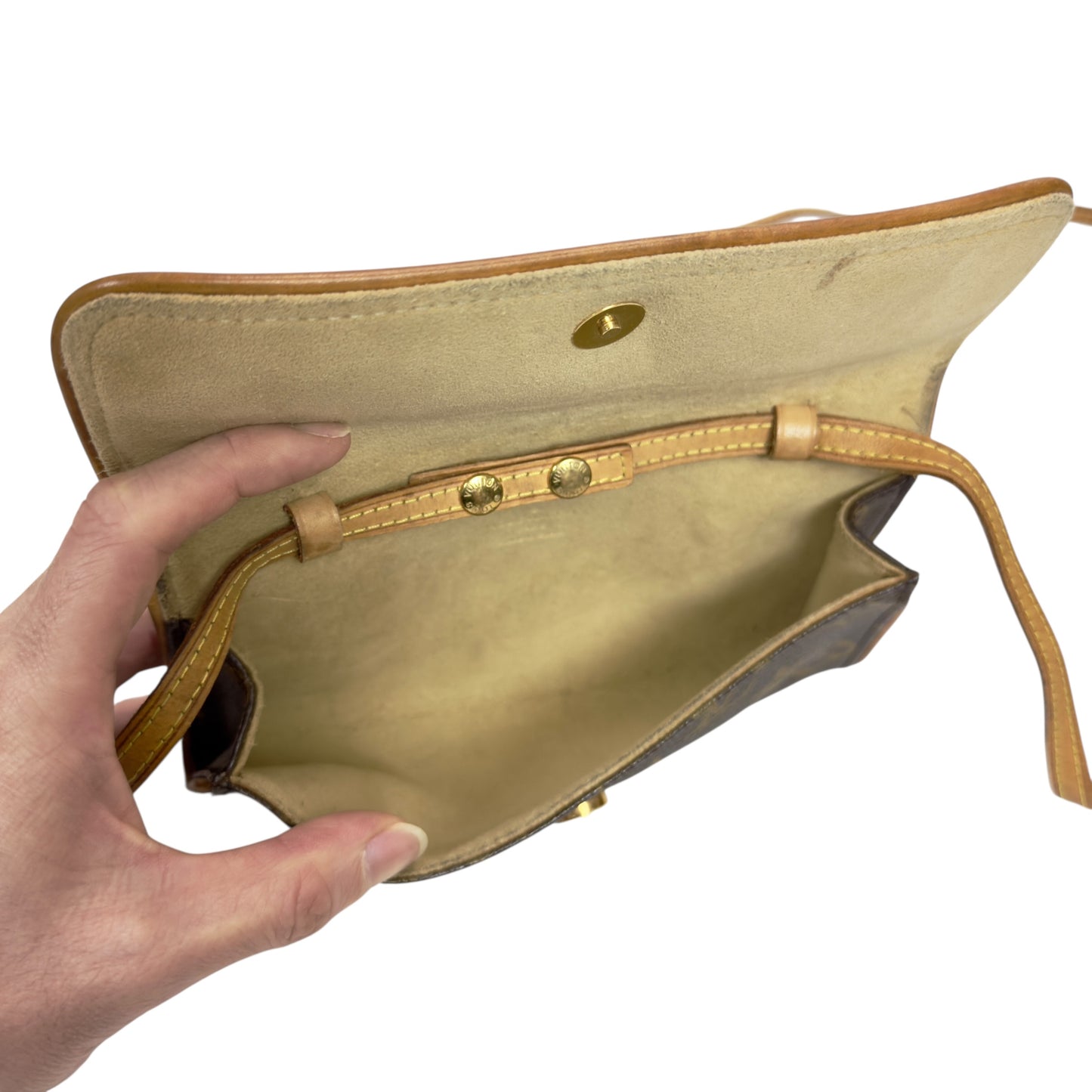 LOUIS VUITTON Twin 老花 斜揹袋