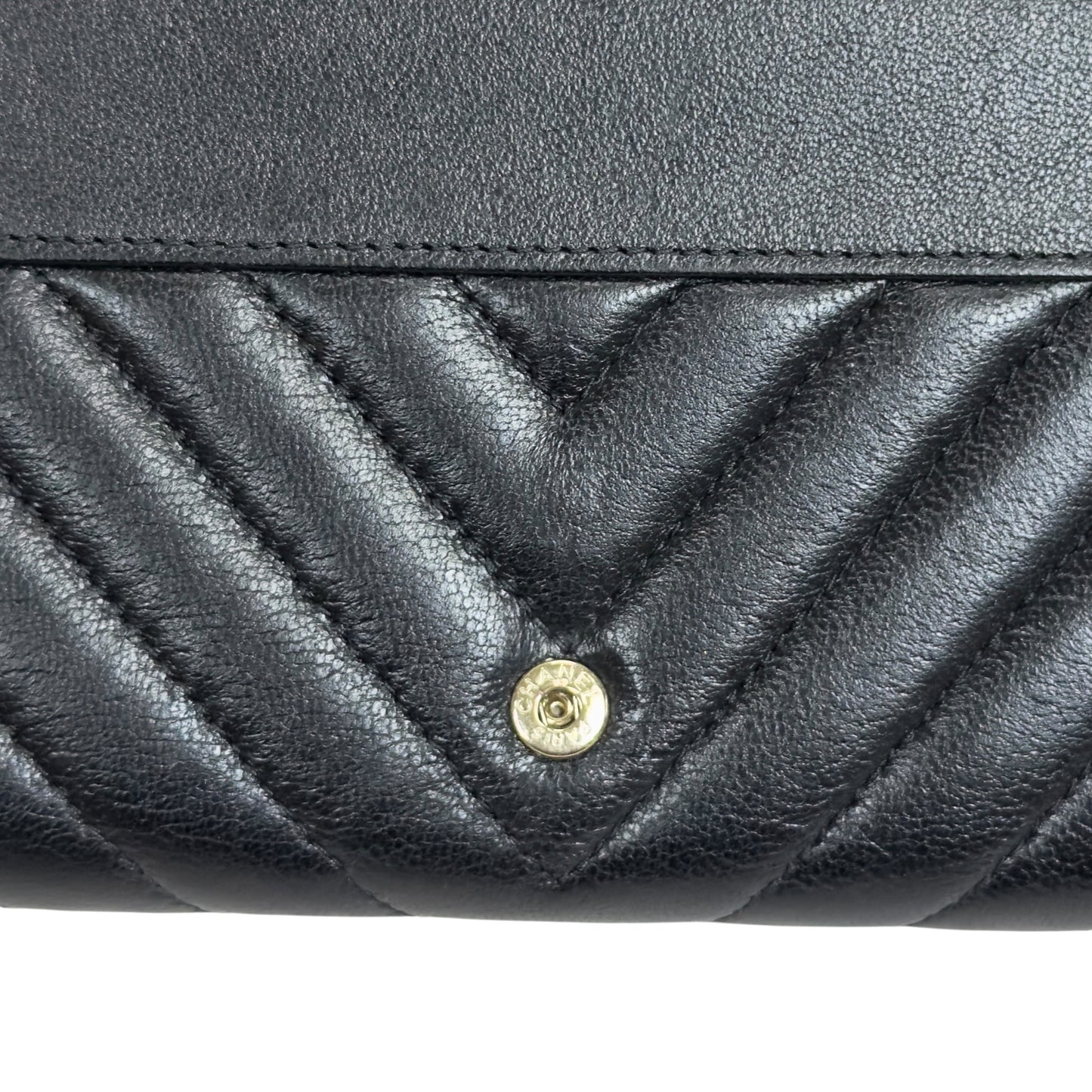 CHANEL *自加鏈＞送無品牌扣＋無品牌鏈帶* CC 長銀包 WOC