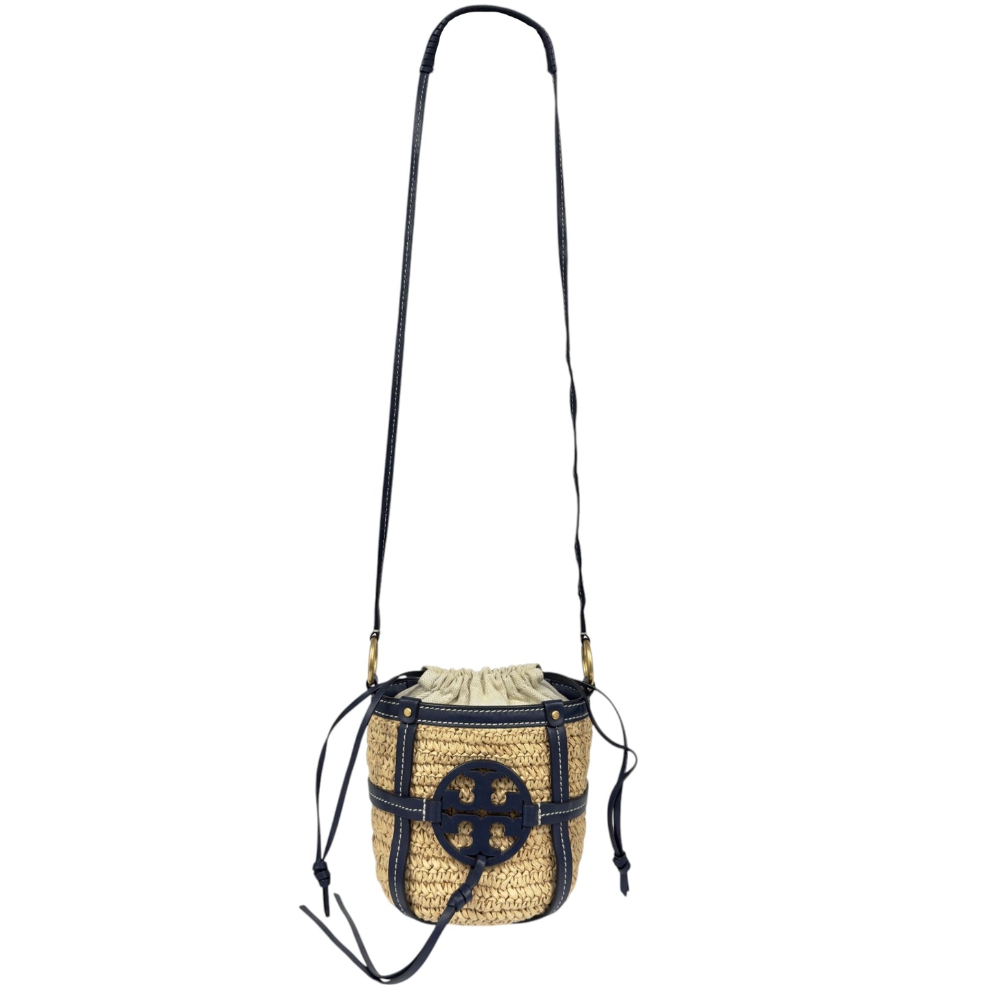 TORY BURCH 草編 斜揹袋