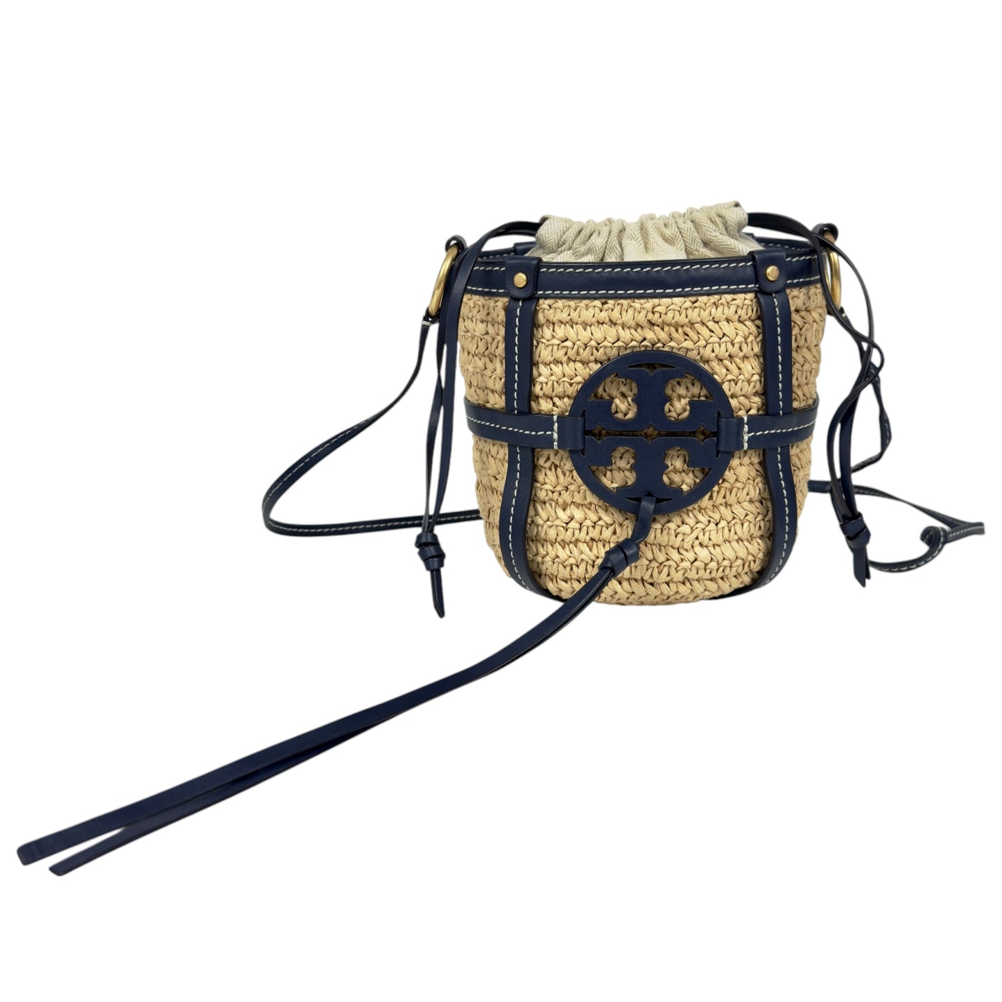 TORY BURCH 草編 斜揹袋