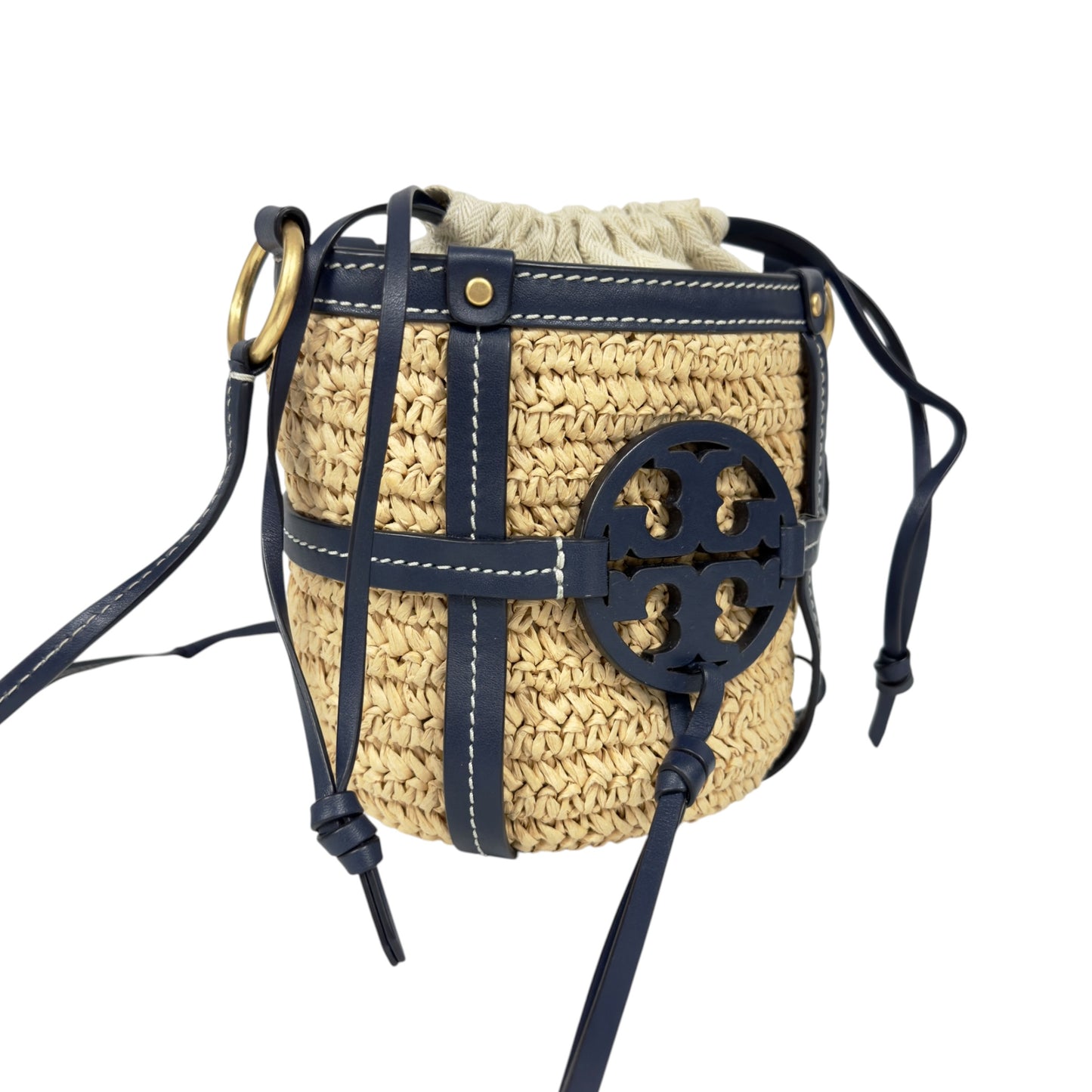 TORY BURCH 草編 斜揹袋