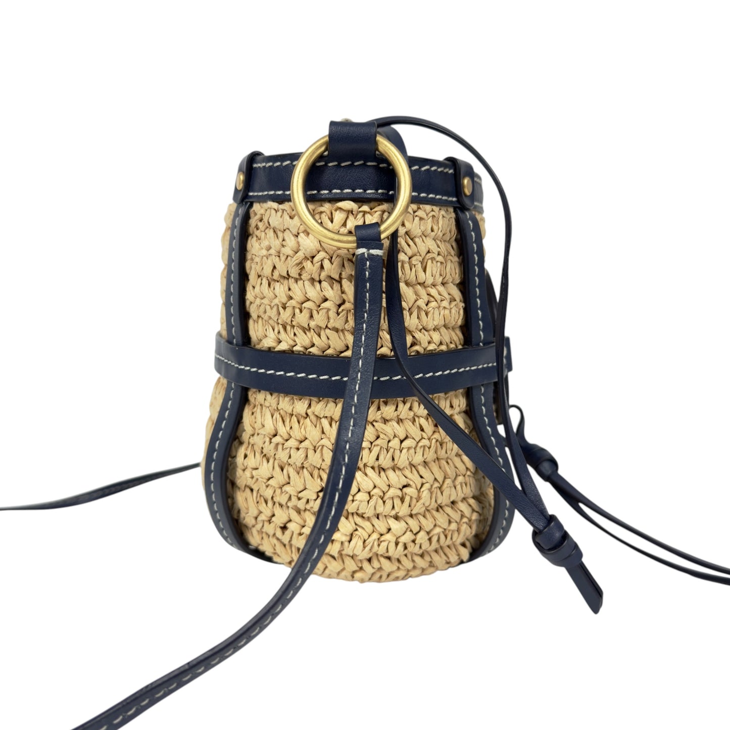TORY BURCH 草編 斜揹袋